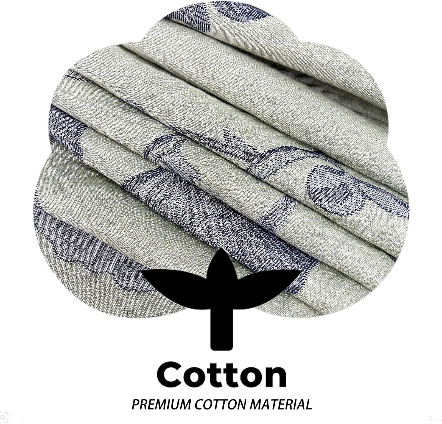 Bifqioy Edredón de hojas de ginkgo tamaño Queen, color verde y gris, reversible, de algodón, para todas las estaciones, manta ligera de muselina