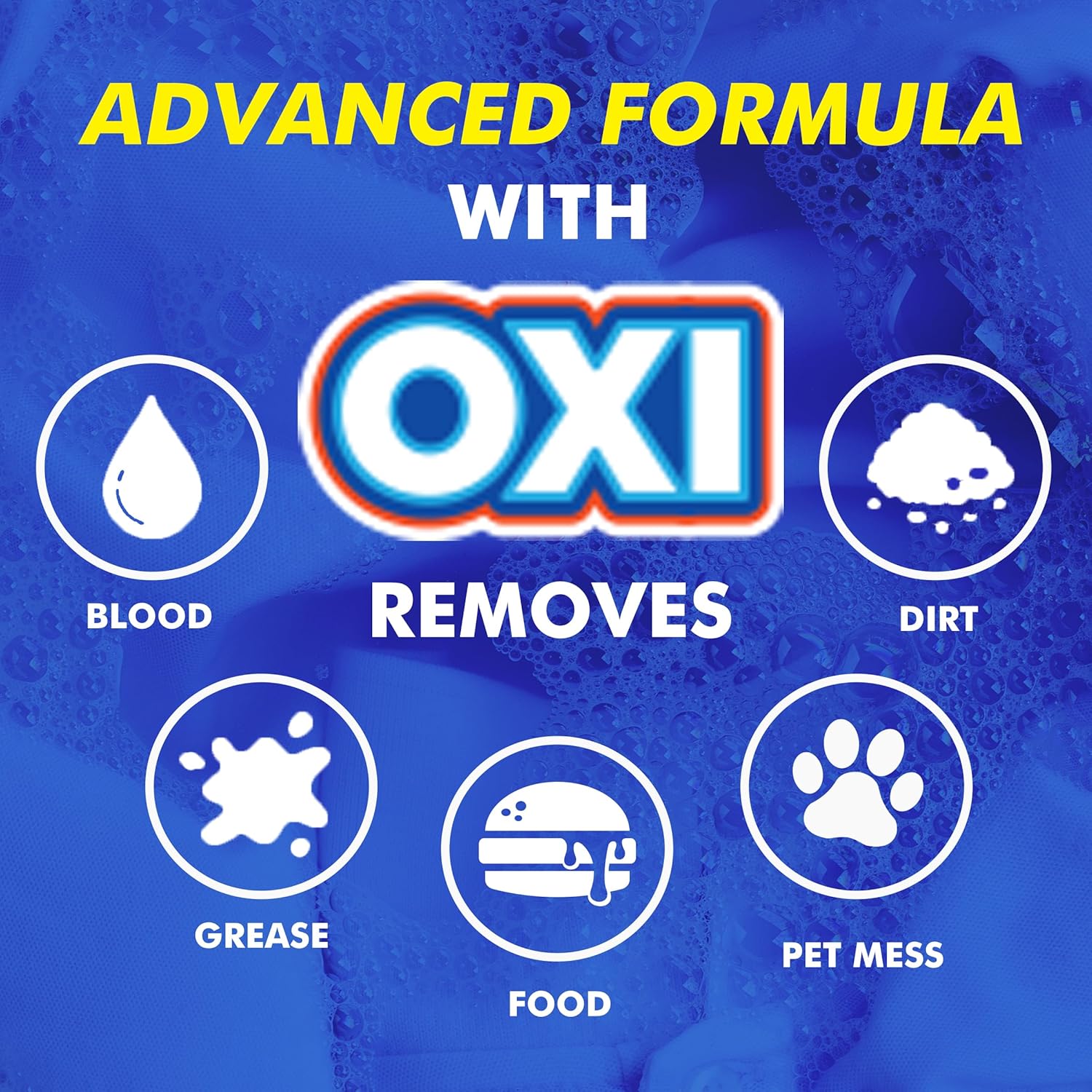 Tide Removedor de manchas de lavandería con Oxi, ropa de rescate, tapicería, alfombra y más de Tough Stains, tratamiento de manchas, 22 onzas