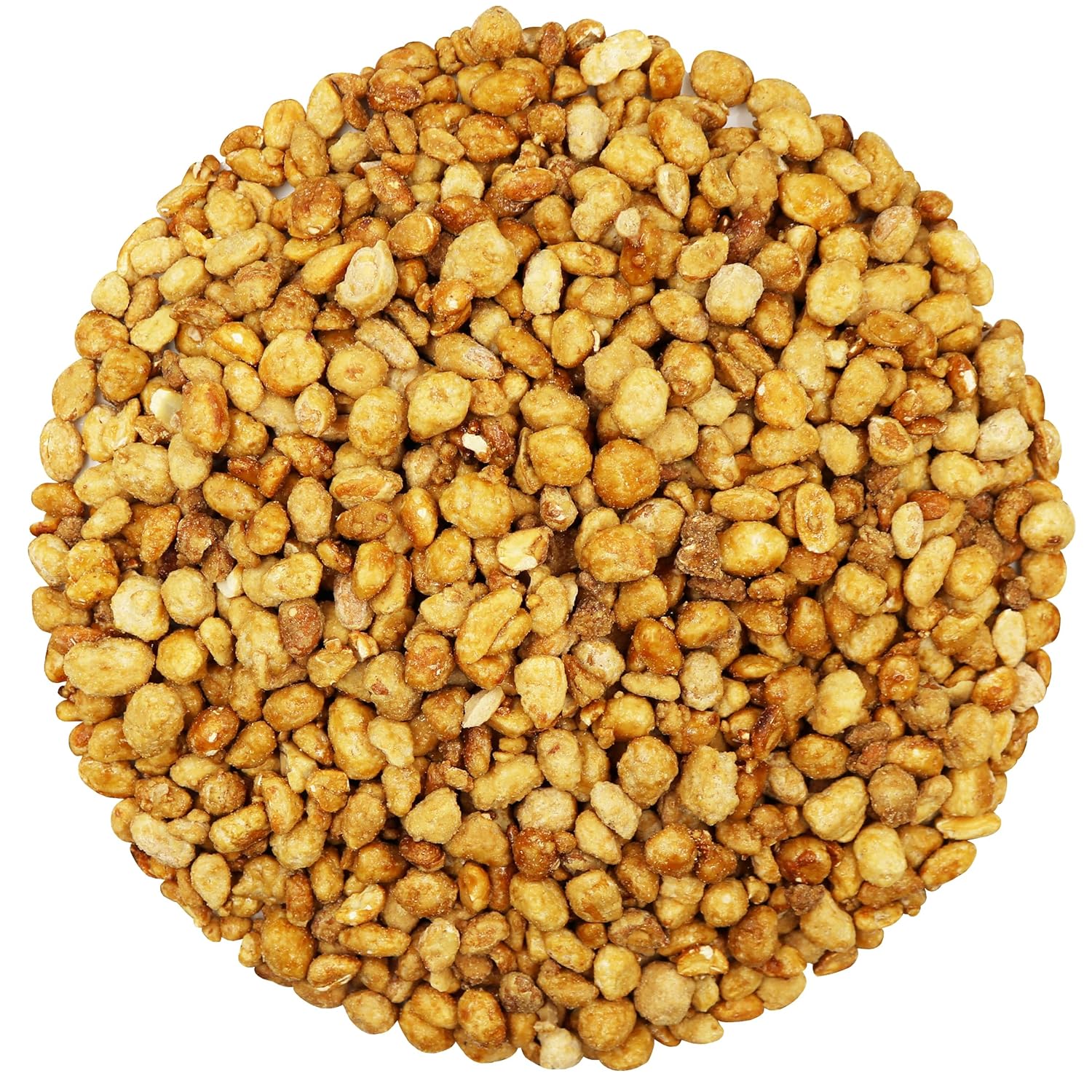 FirstChoiceCandy Cacahuetes de caramelo con mantequilla, cacahuetes recubiertos de caramelo tostado crujiente (5 libras (paquete de 1))