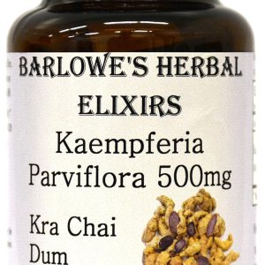 Barlowe’s Herbal Elixirs Kaempferia Parviflora Suplemento – Apoyo natural para vitalidad y bienestar – 60 500 mg VegiCaps – Sin estearato Barlowe’s Herbal Elixirs Kaempferia Parviflora Suplemento – Apoyo natural para vitalidad y bienestar – 60 500 mg VegiCaps – Sin estearato