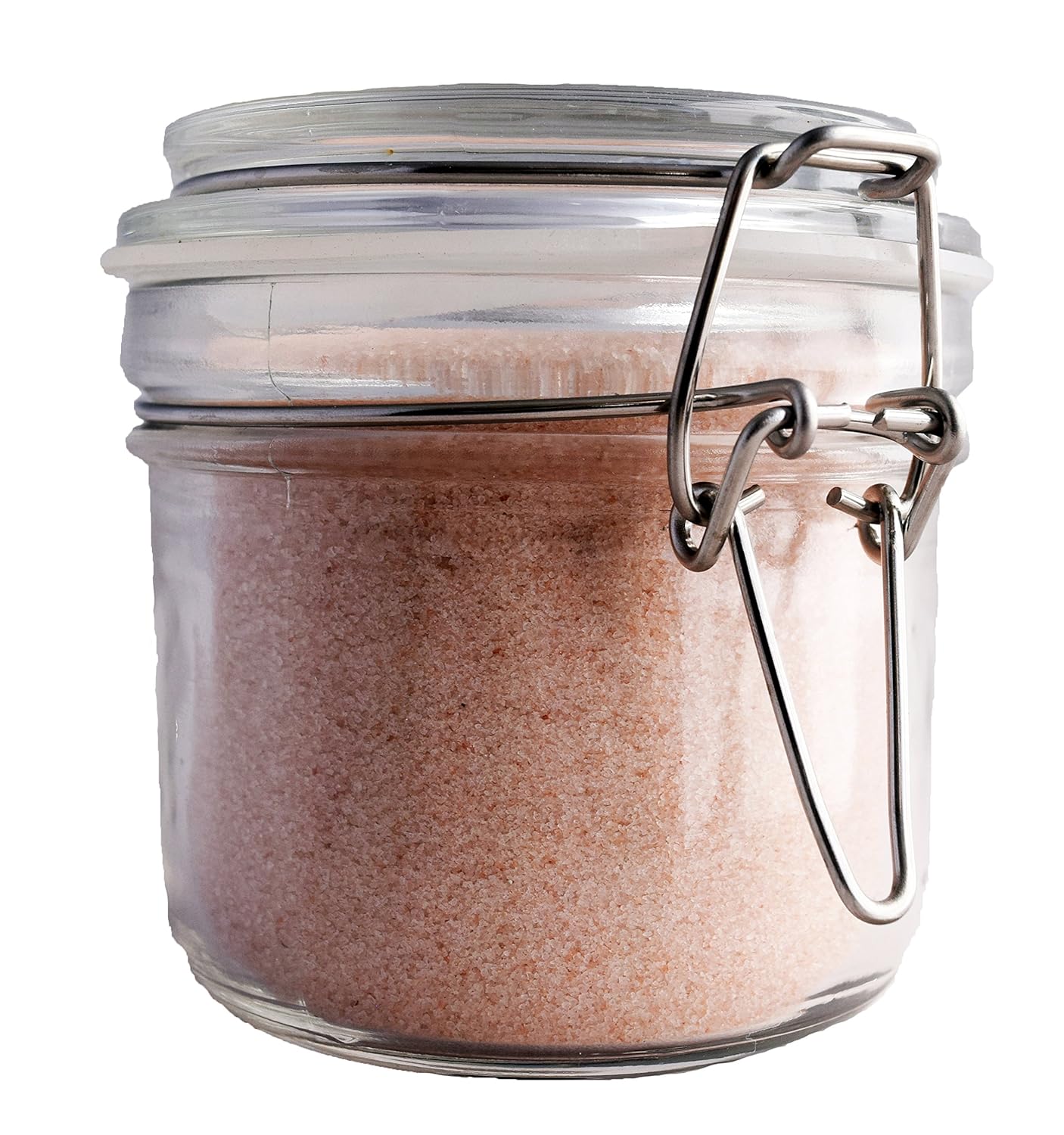 Juego de regalo gourmet de sal marina de lava negra del Himalaya y hawaiana (molida fina, 8 onzas cada uno) en tarros reutilizables herméticos de 8