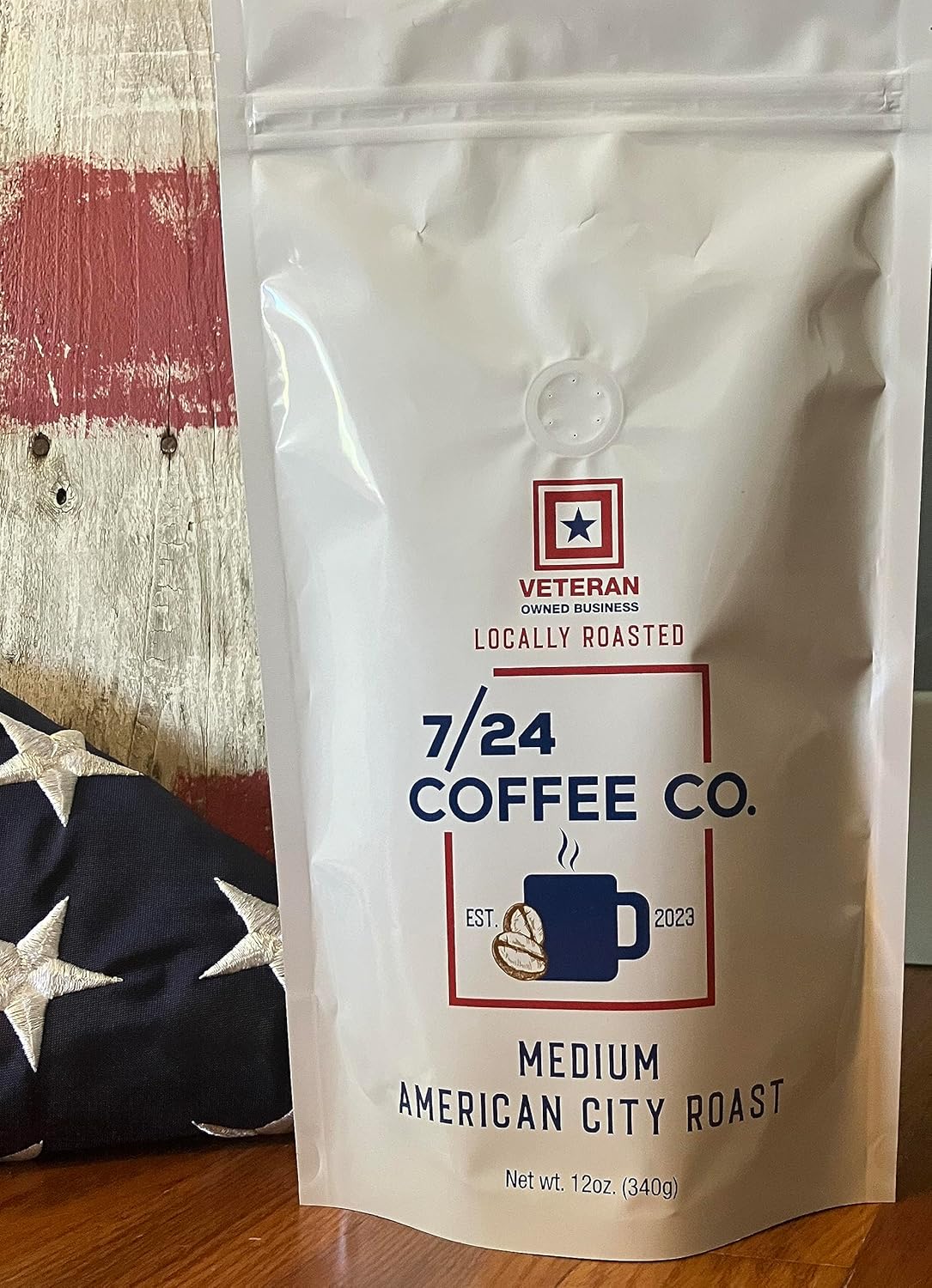 724 Coffee Co. American City Roast medio 12 oz (molido)
