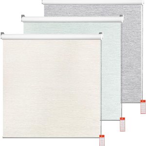 Homebox Persianas enrollables 100 % opacas, con tela con protección UV, persianas enrollables y extraíbles para ventana de interior, para el hogar, Homebox Persianas enrollables 100 % opacas, con tela con protección UV, persianas enrollables y extraíbles para ventana de interior, para el hogar,