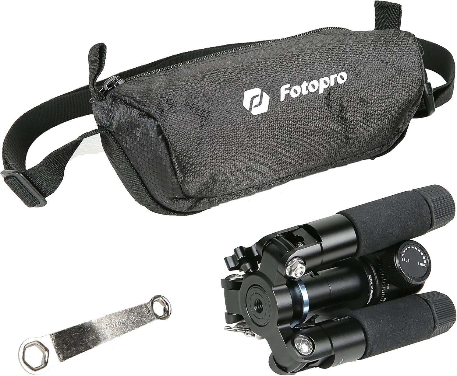 Fotopro Mini trípode portátil de escritorio de aluminio para cámara pequeña con cabeza de bola de 360 pulgadas, trípode de mesa compacto de 20