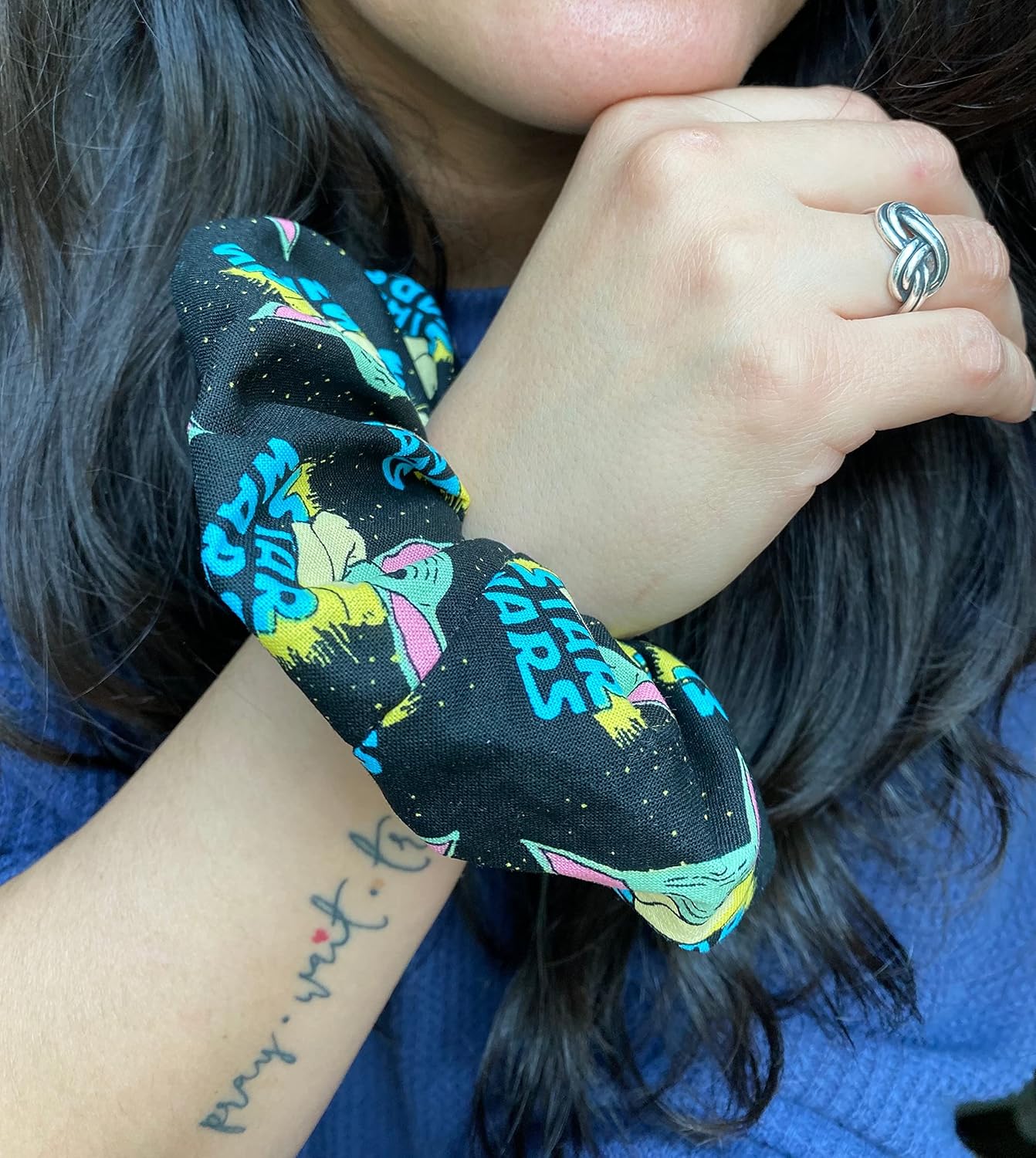 Mandalorian Scrunchie Hair Tie Scrunchies