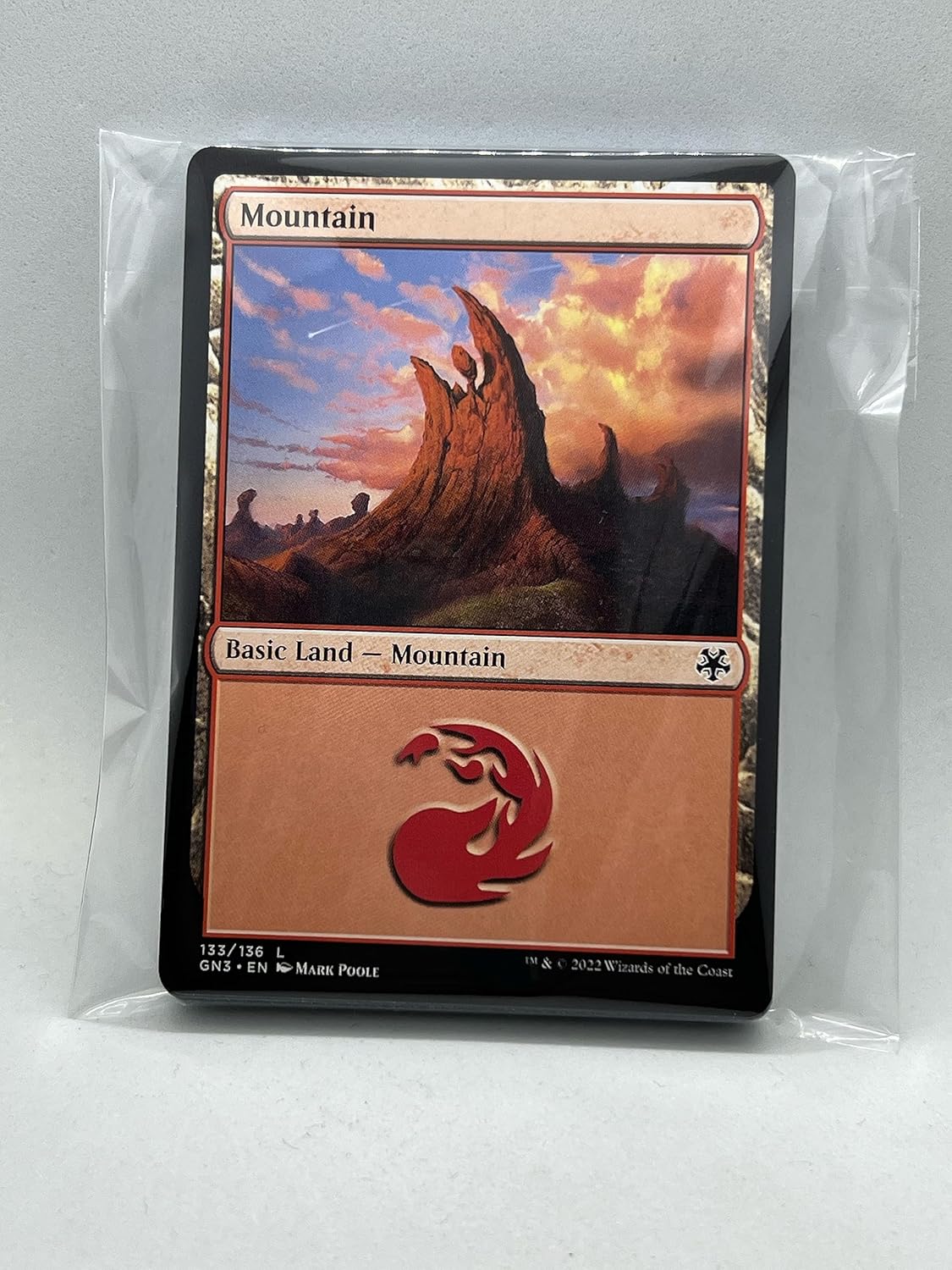Arena Games Magic The Gathering Bulk Lands – Paquetes de 25 unidades (rojo – montaña)