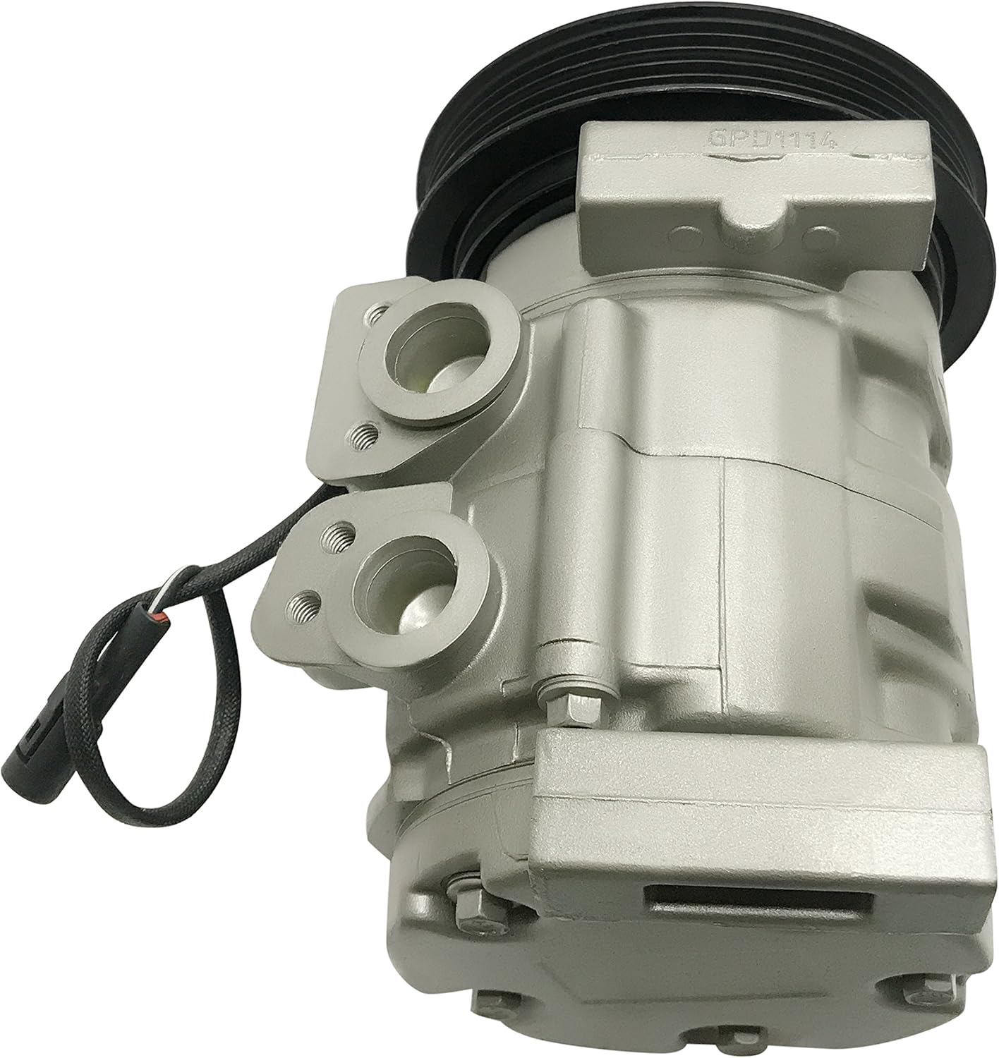 Compresor de CA RYC y embrague de AC GG385 (se adapta a Chevrolet Tracker 2.0L 1999, 2000, 2001, 2002, 2003 compatible con Suzuki Vitara 2.0L 1999,