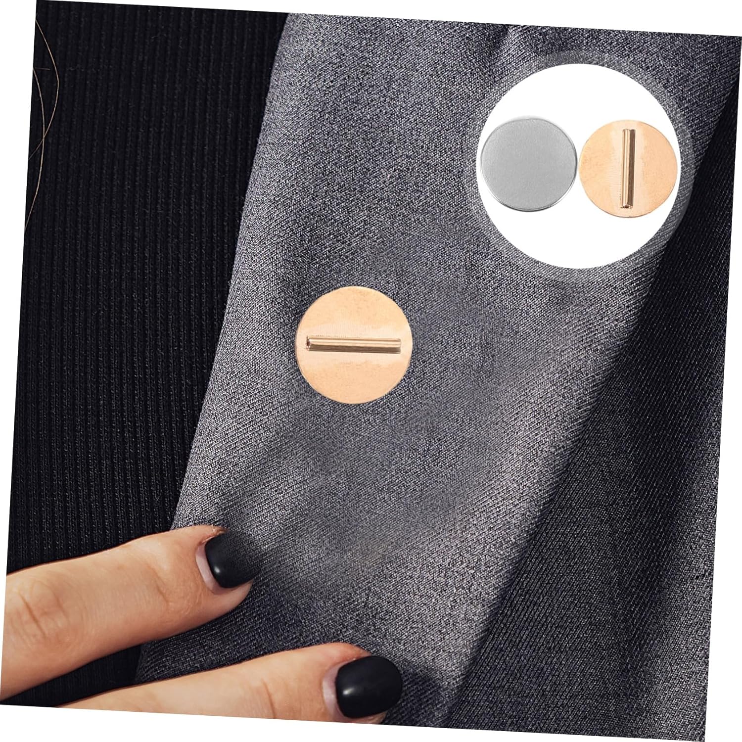 EXCEART 3 pares de broche magnético broche hebilla broche suministro ropa broche pin broche broche imán broche convertidor broche magnético broche