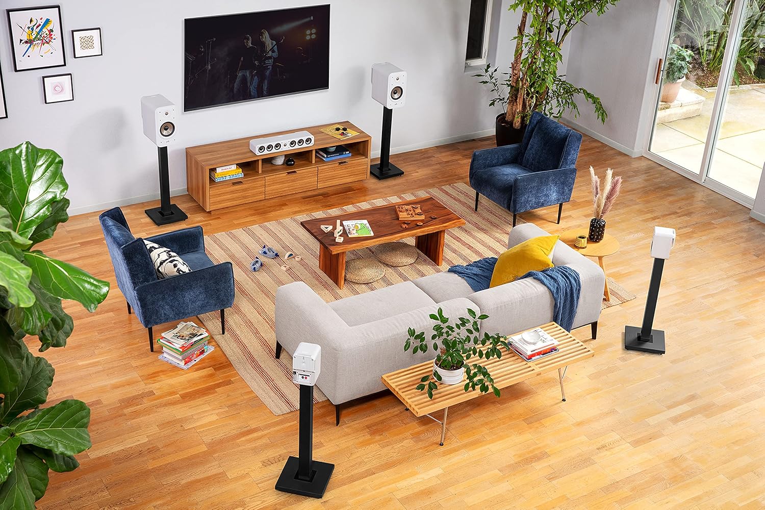 Polk Signature Elite ES20 – Altavoz de estantería, audio de alta resoluc., compatible cDolby Atmos y DTSX, tweeter de 1 pulg y woofer de 6.5 pulg,
