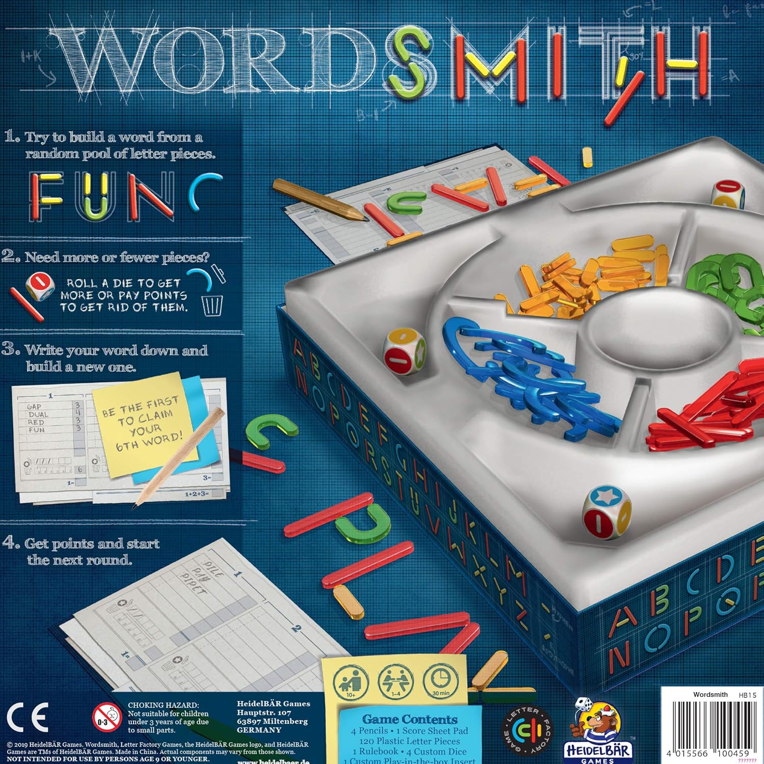 Juego de mesa Wordsmith