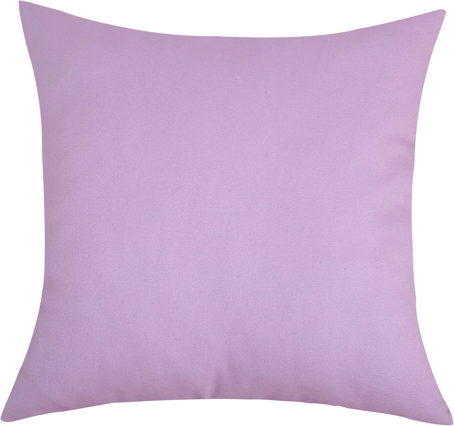 TangDepot – Funda de almohada hecha a mano 100% lona de algodón, Algodón, Lavanda púrpura claro