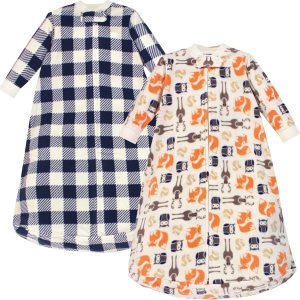 Hudson Baby Saco de dormir unisex de forro polar para bebé Hudson Baby Saco de dormir unisex de forro polar para bebé