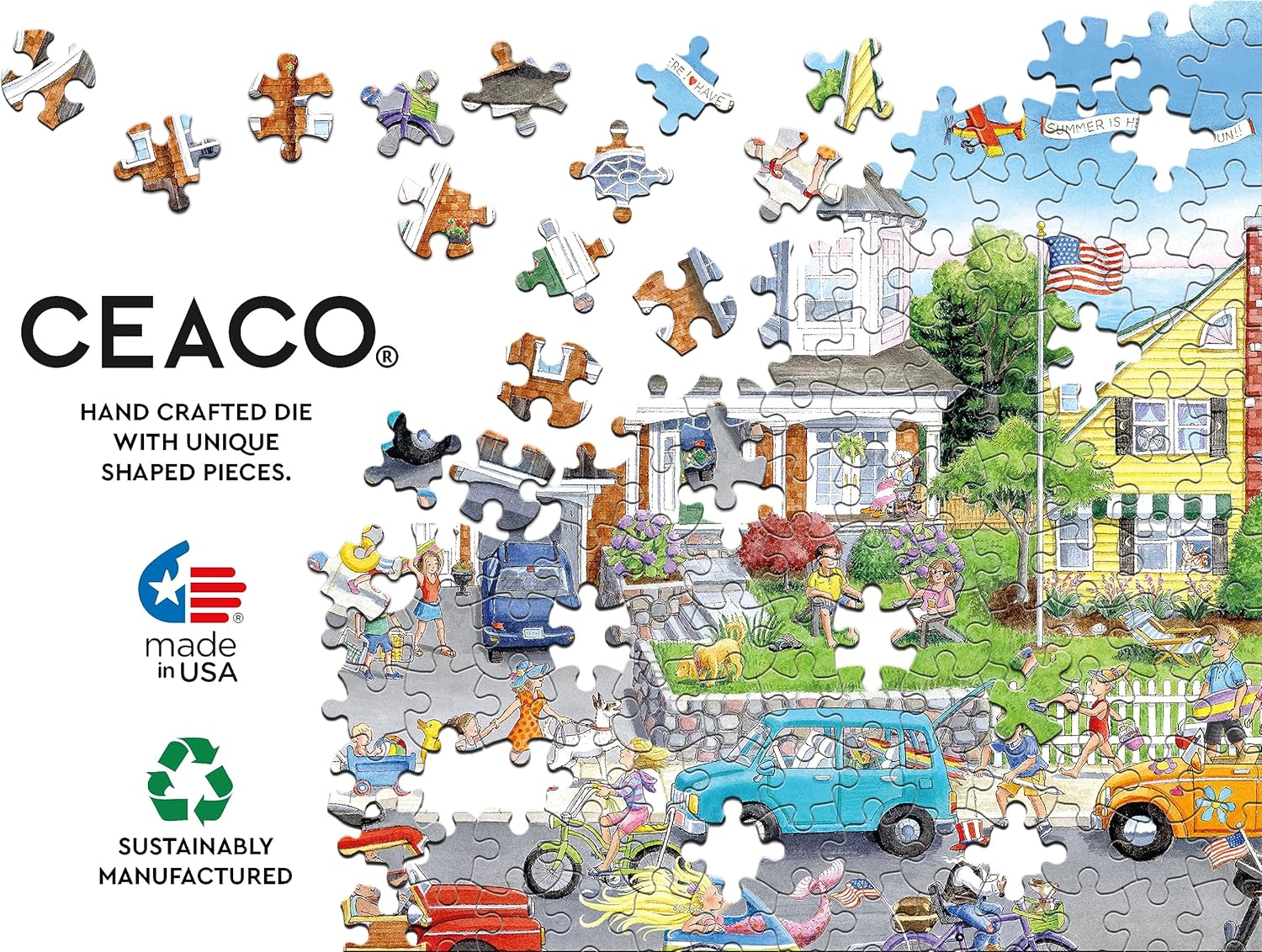 Ceaco – Summer by The Beach – Rompecabezas de 300 piezas