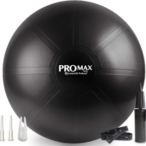 SmarterLife PRO MAX – Pelota de ejercicio de entrenamiento para fitness, yoga, equilibrio, estabilidad o pelota de nacimiento para embarazo y parto, SmarterLife PRO MAX – Pelota de ejercicio de entrenamiento para fitness, yoga, equilibrio, estabilidad o pelota de nacimiento para embarazo y parto,