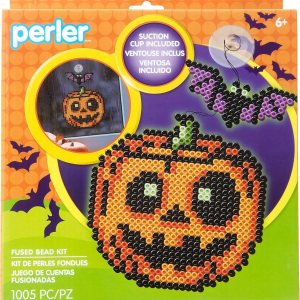 Perler Jack-O’-Lantern and Bat – Kit de cuentas fusibles, multicolor, 1006 piezas Perler Jack-O’-Lantern and Bat – Kit de cuentas fusibles, multicolor, 1006 piezas