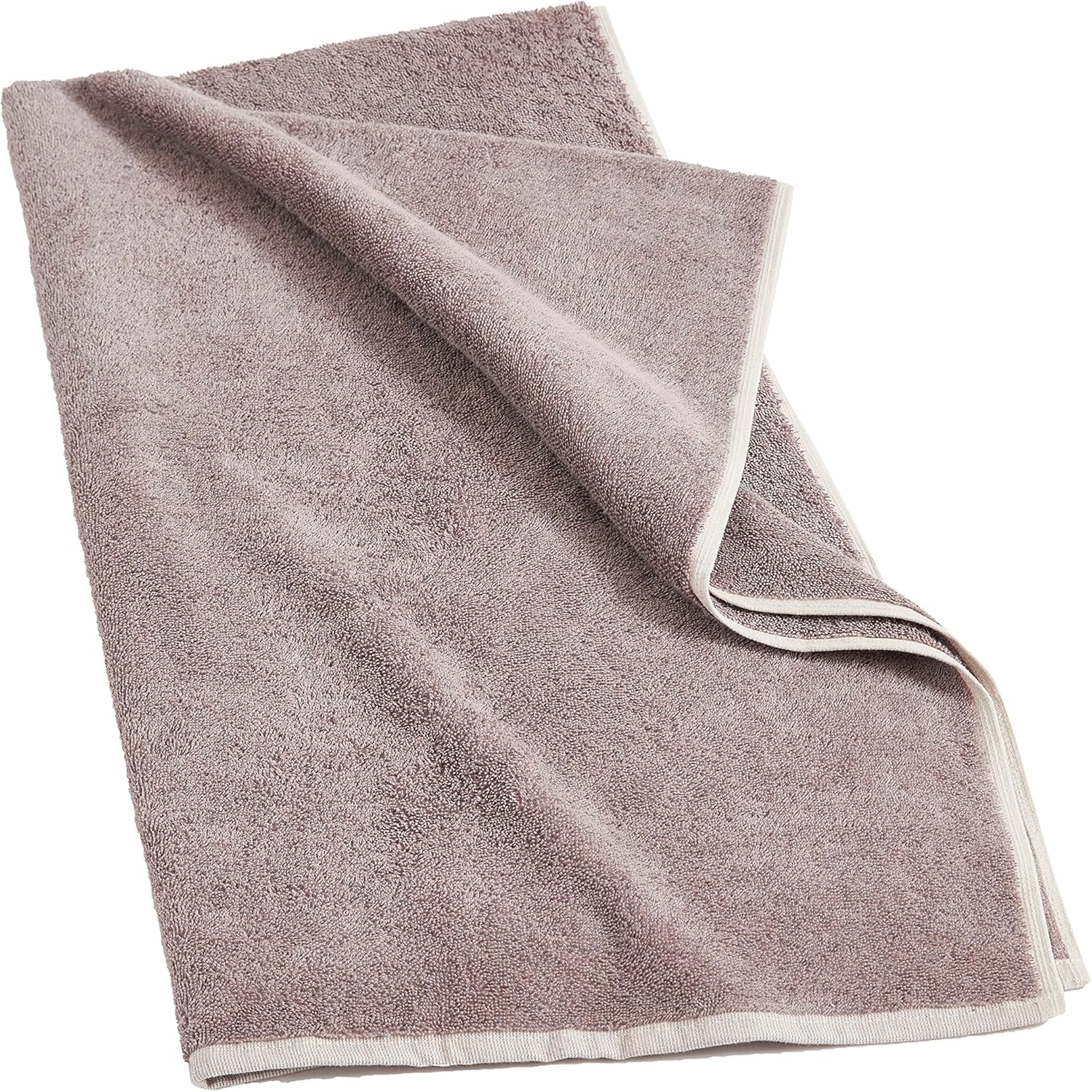 Calvin Klein Melange Solid – Juego de 6 toallas de rizo – 2 de baño, 2 manos y 2 lavadas, 100% algodón, 500 GSM (ciruela)