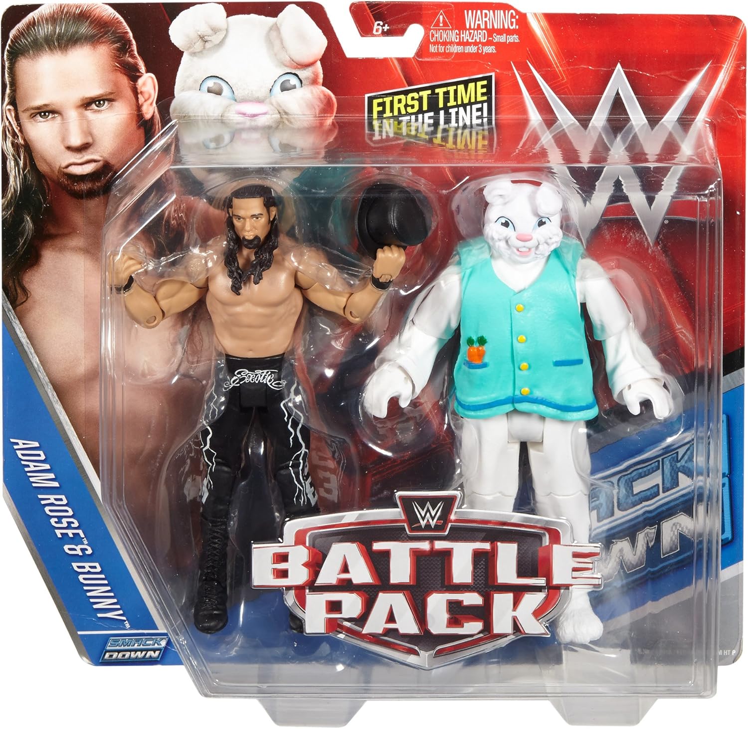 WWE Figura de John Cena de Trituradoras de 3 unidades
