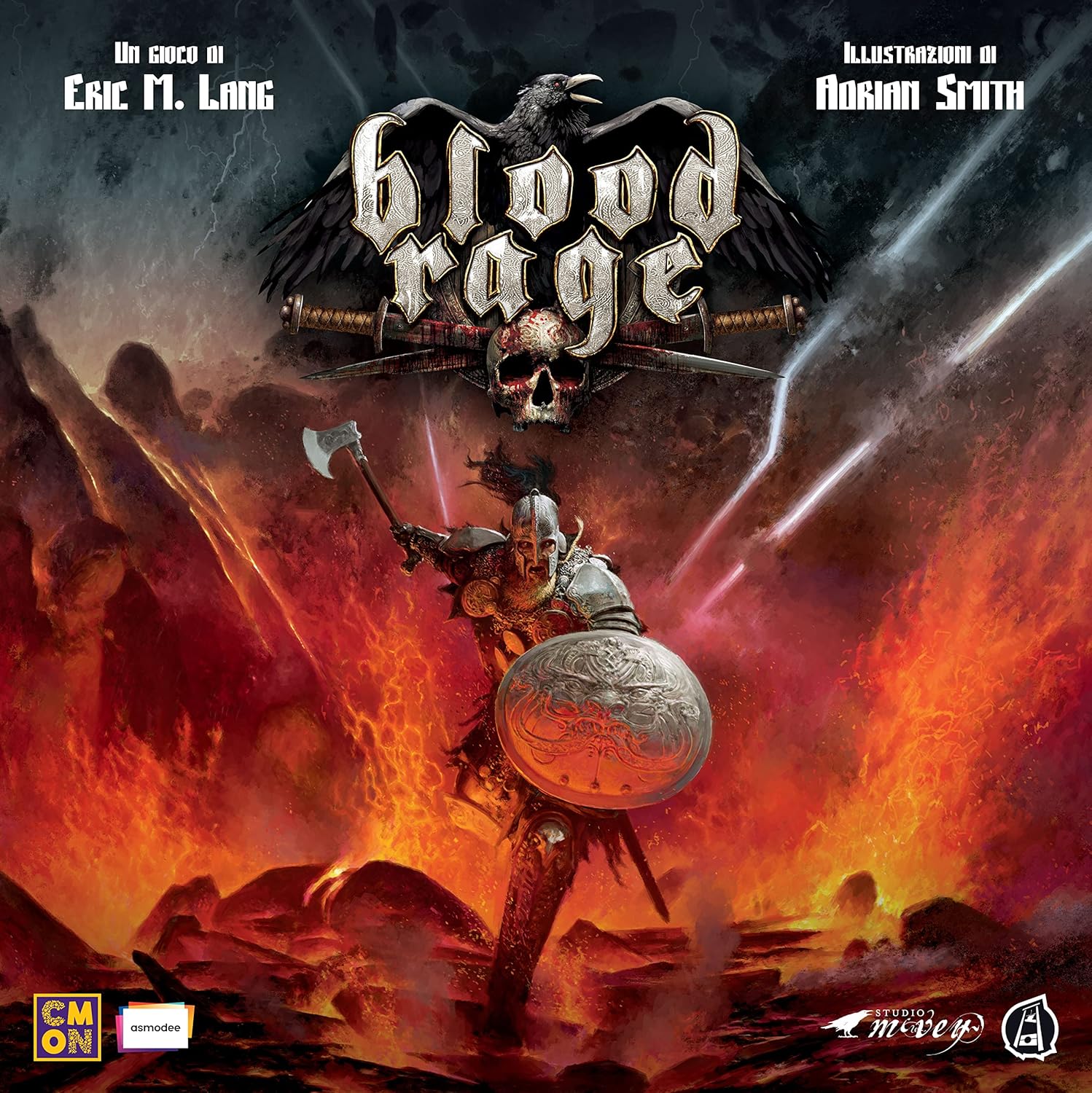 Asmodee 8730 Blood Rage, Individual, Multicolor