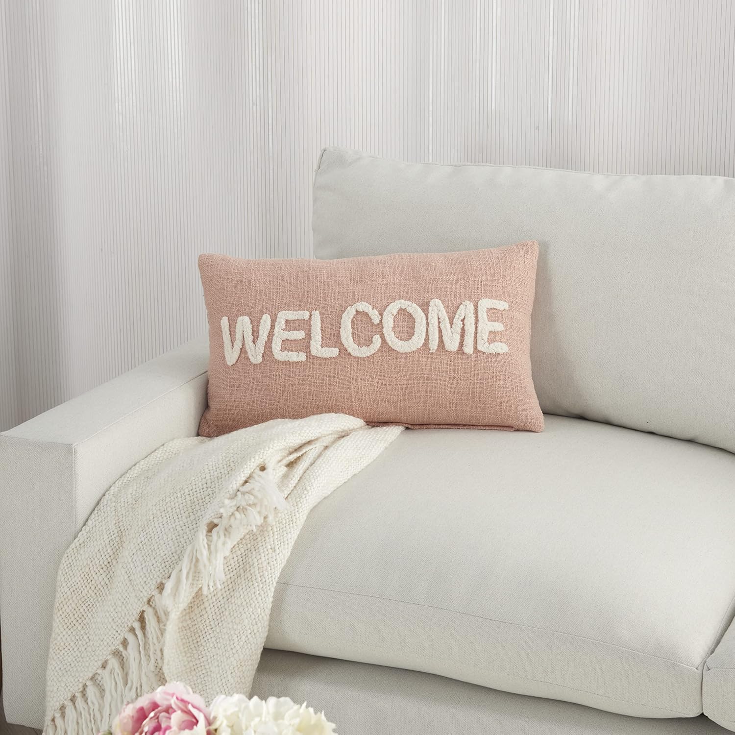 Mina Victory Life Styles – Almohada de 12 x 21 pulgadas