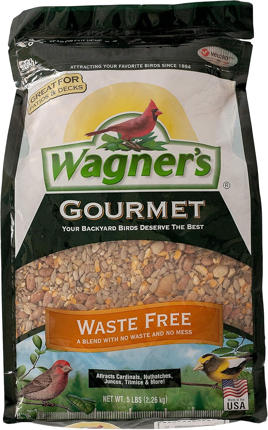 Wagner’s Paquete de comida gourmet para pájaros silvestres (5 libras cada uno)