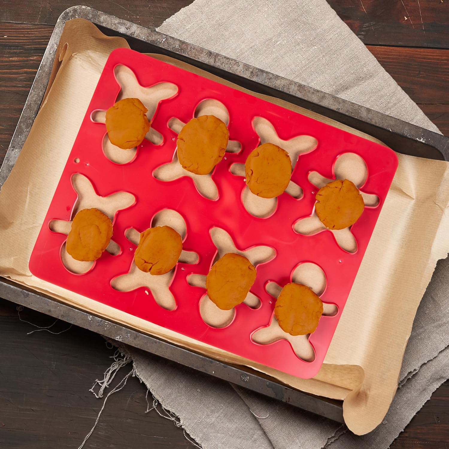 Hoja cortadora de galletas Rainbow & Unicorn – Fácil y conveniente esencial para hornear (no requiere enfriamiento) masa al horno en 5 minutos – 14