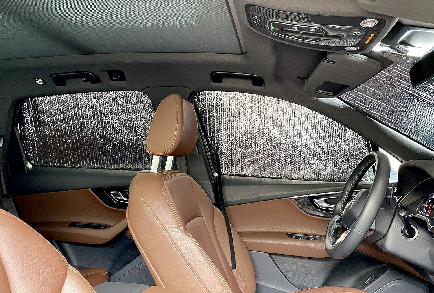 Parasol reflectante para asiento delantero de ventana lateral, ajuste personalizado para Cadillac XT5 de lujo 2017 2018 2019 2020 2021 2022 2023