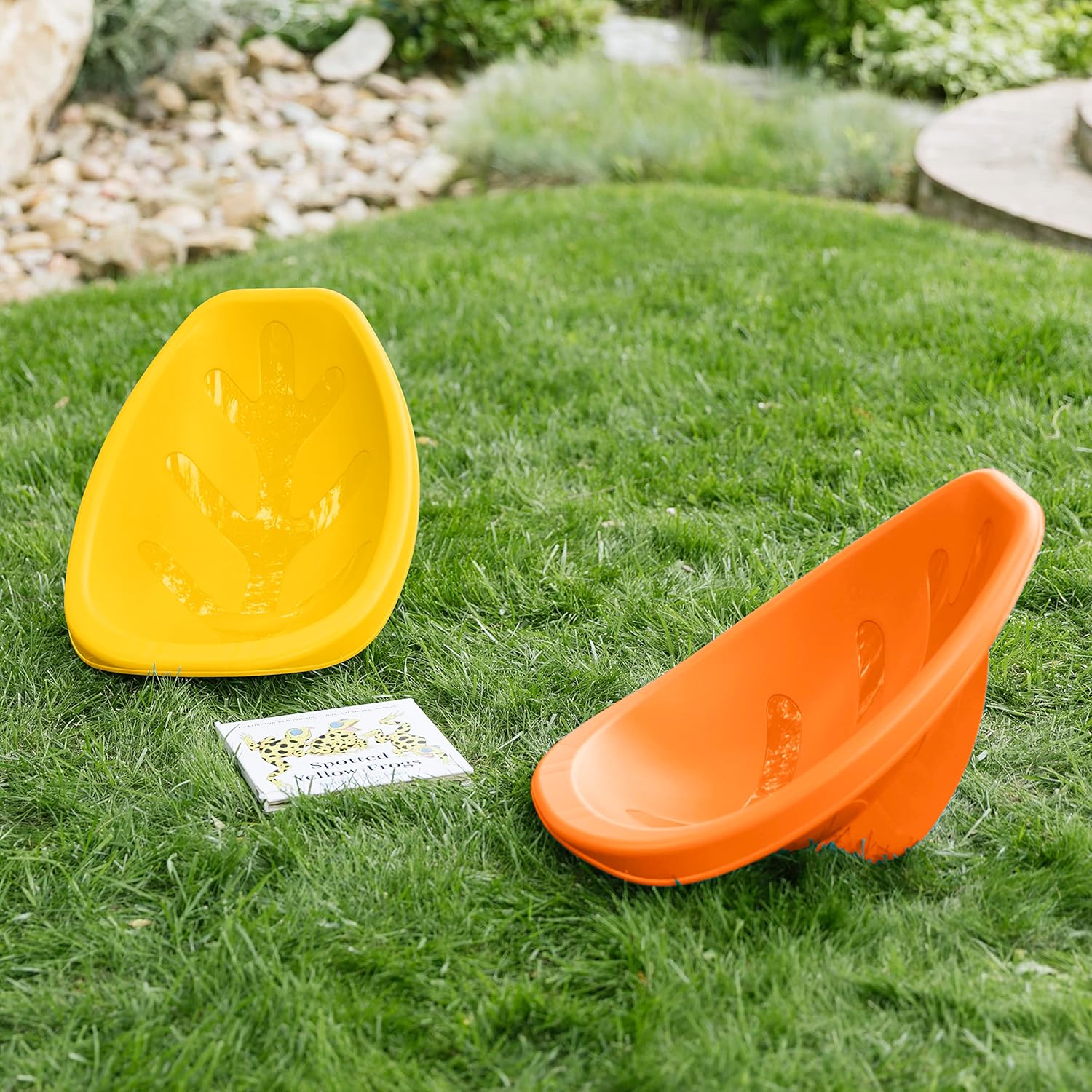 ECR4Kids Asiento de piso Leaf – Silla mecedora, primaria, 6 piezas