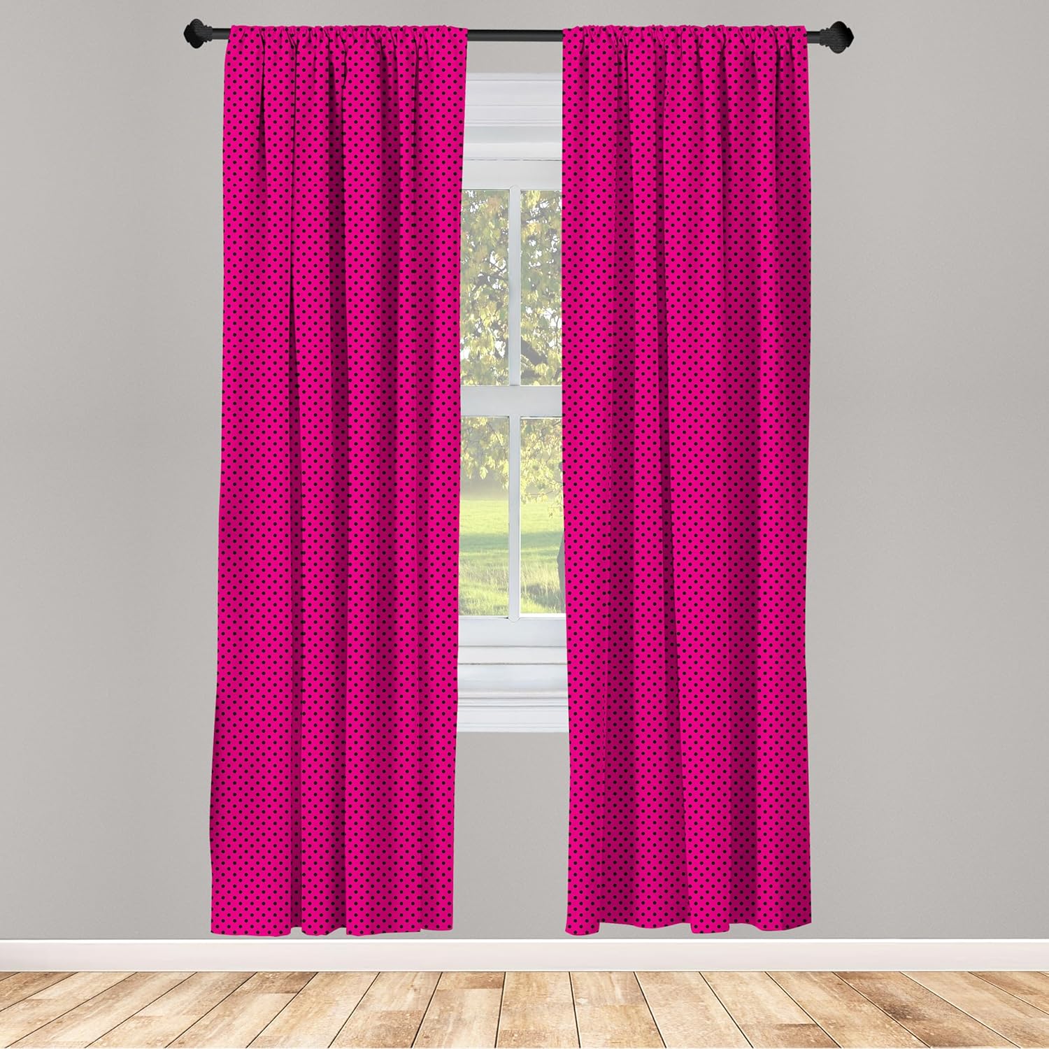 Ambesonne – Paneles de cortinas multicolor