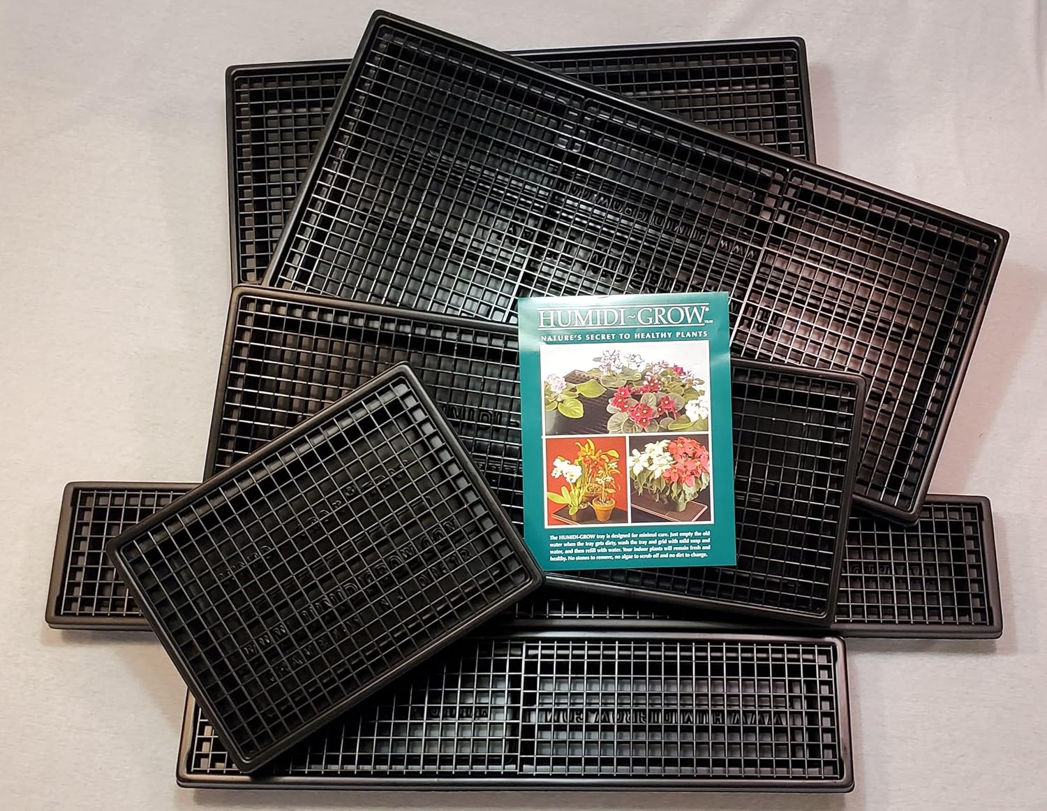HT-106 – Bandeja de humedad de 26 x 20 x 2.25 pulgadas para orquídeas, violetas africanas, árboles bonsái y otras plantas de interior por Beta Crafts