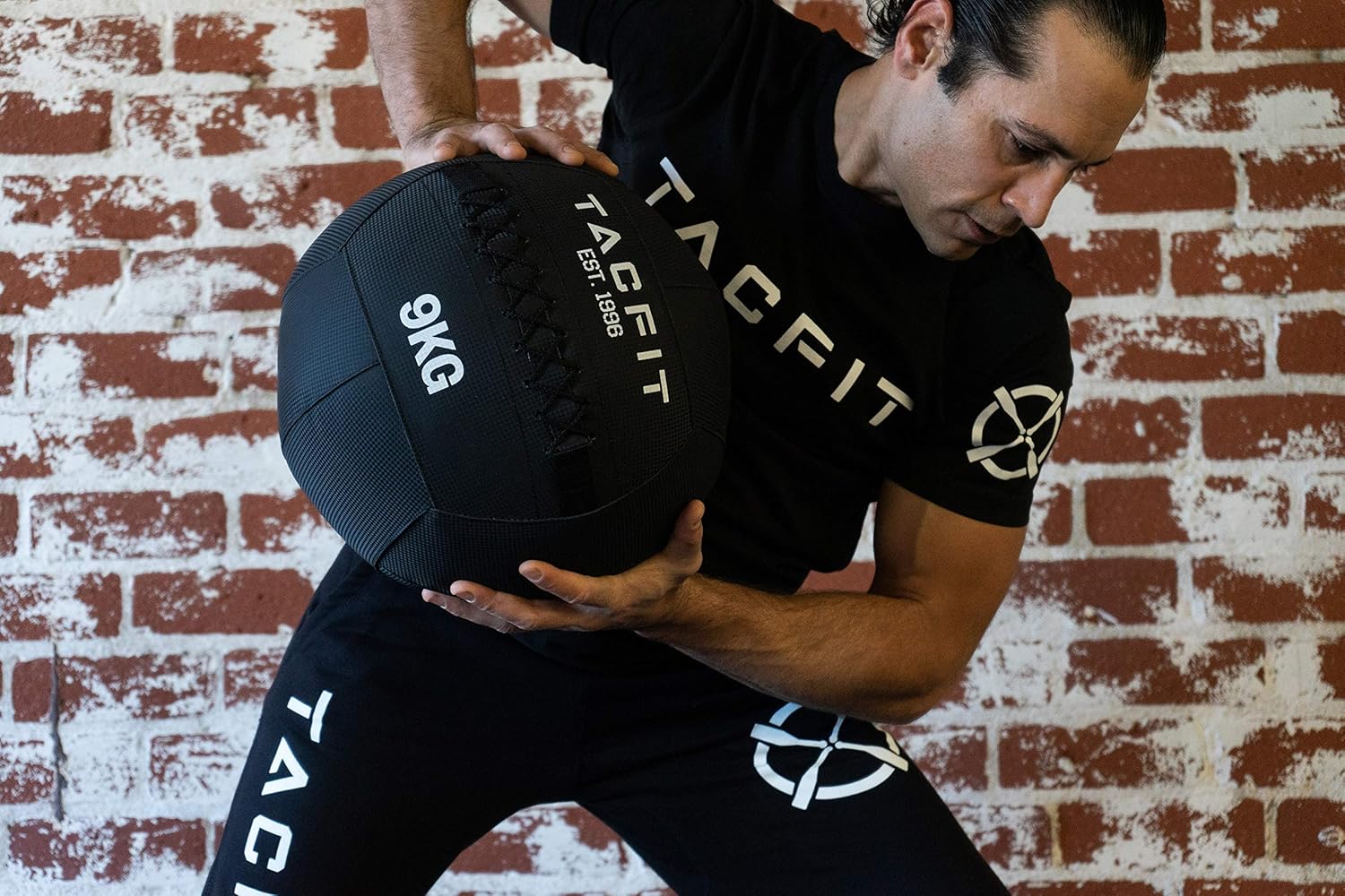 TACFIT Soft Shell – Pelota de medicina para entrenamiento de fitness