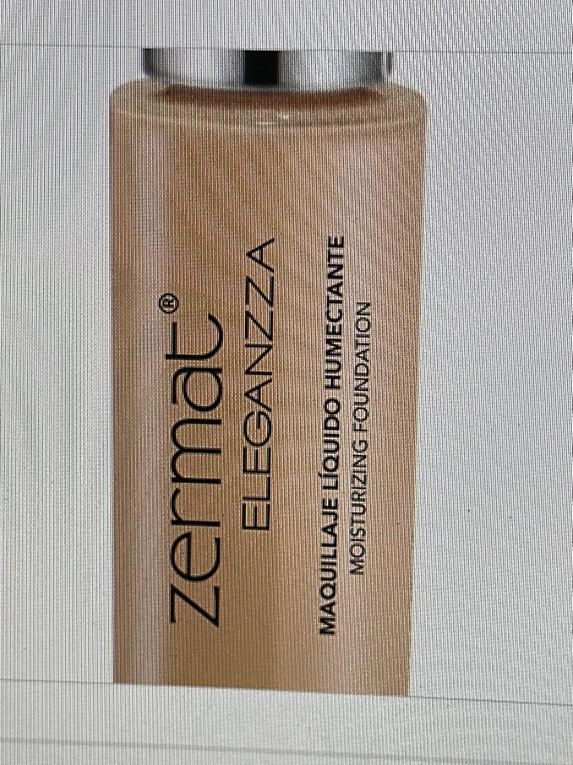 Zermat Eleganzza Maquillaje Hidratante Líquido, Maquillaje Facial Humetante Marfil
