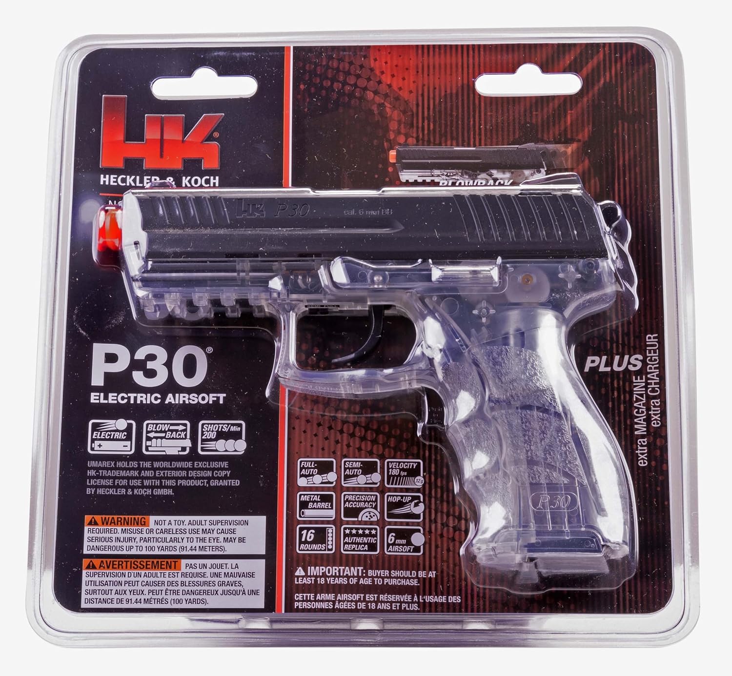Pistola P30 de H&K (tamaño mediano), M