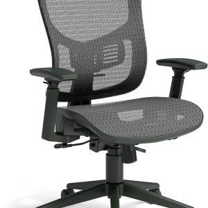 Union & Scale Flexfit Kroy – Silla de trabajo de malla, negro, paquete de 2 (UN59523-CCVS) Union & Scale Flexfit Kroy – Silla de trabajo de malla, negro, paquete de 2 (UN59523-CCVS)