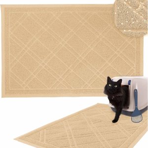 Downtown Pet Supply – Tapete de arena para gatos – Tapete de arena para gatos – Suministros para gatos – Tapete acolchado antideslizante para caja Downtown Pet Supply – Tapete de arena para gatos – Tapete de arena para gatos – Suministros para gatos – Tapete acolchado antideslizante para caja