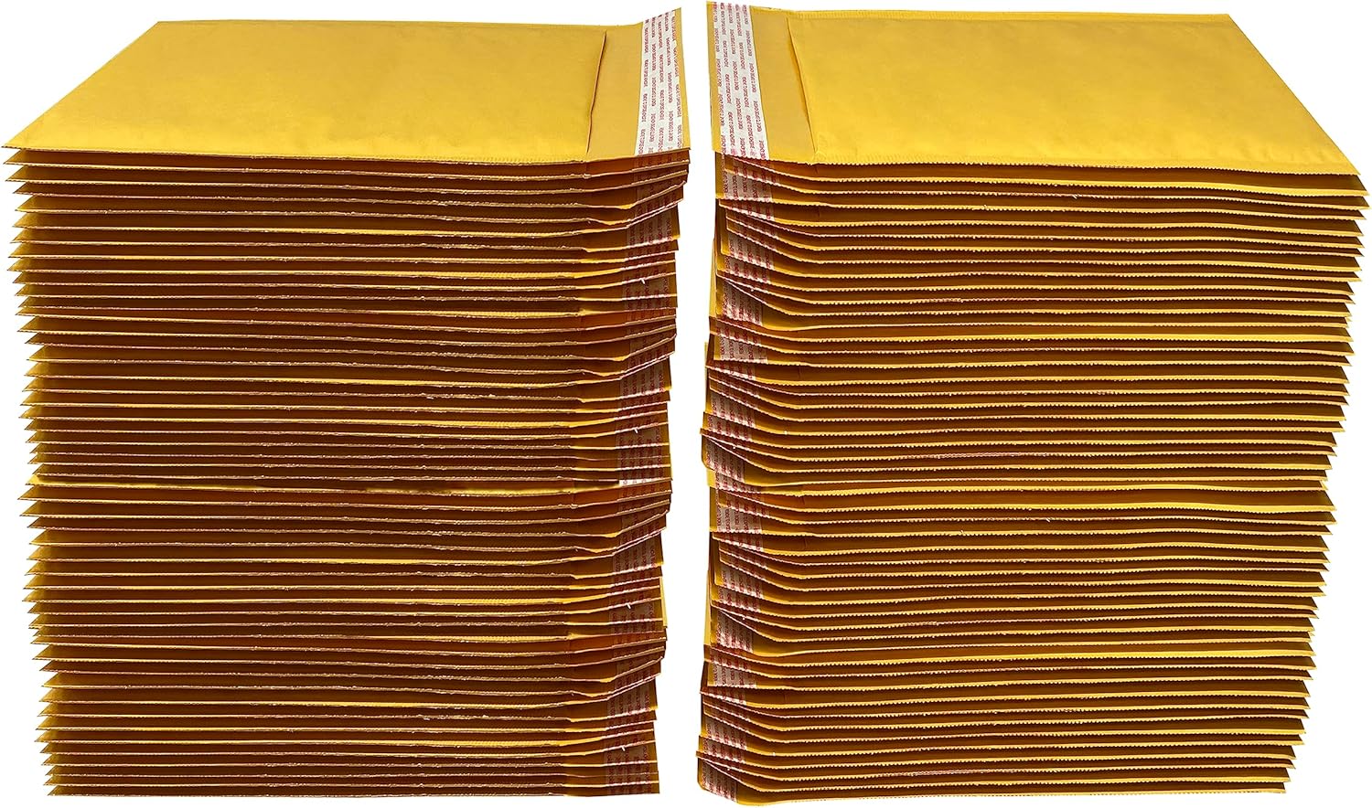 UOFFICE Sobres de burbujas de papel kraft. Paquete de sobres de envío y envío 100, 1-7.25″ x 12″, sobres de embalaje acolchados, sobres de embalaje