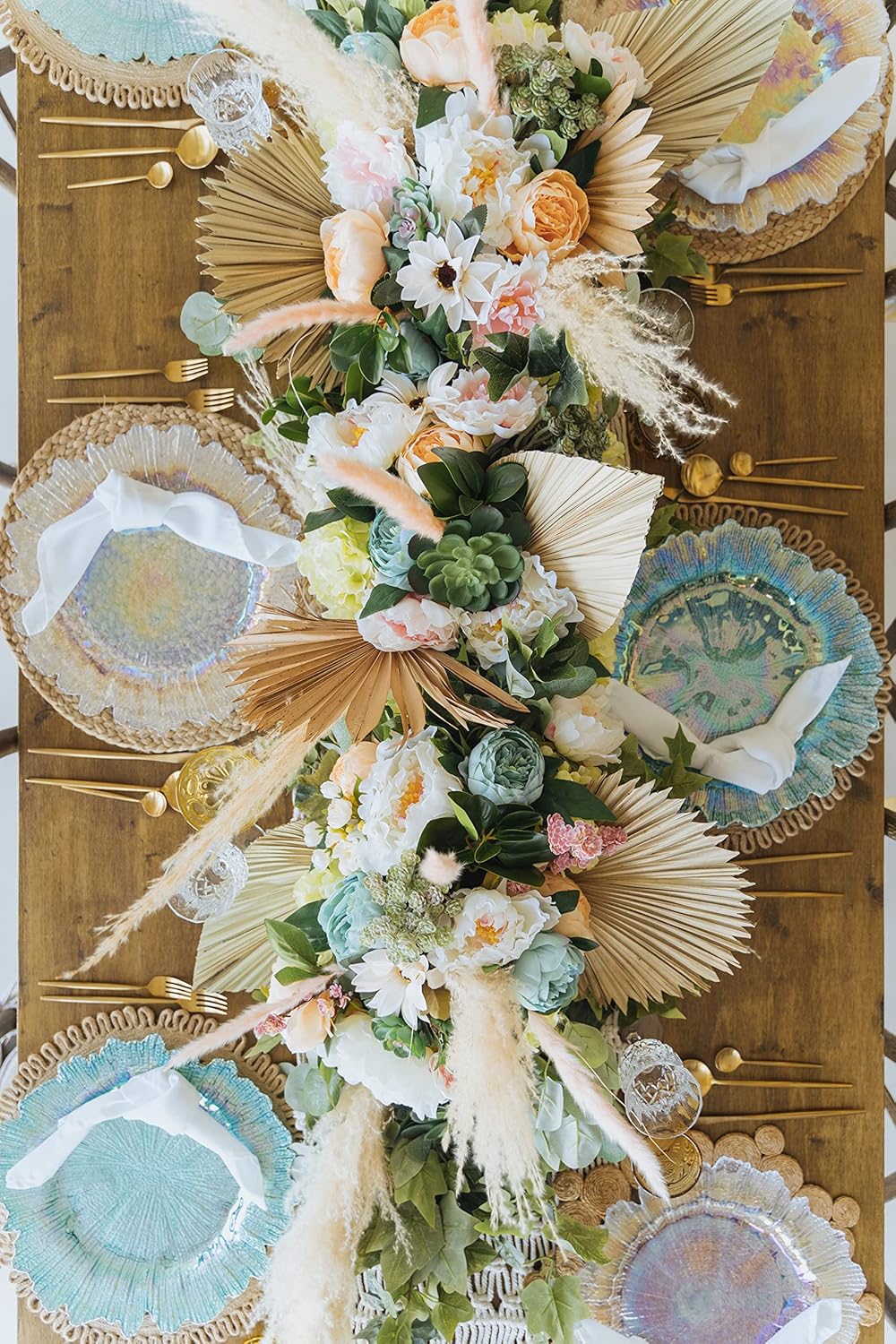 Simply Elegant Plato cargador de plástico con borde de filigrana  Placa de servicio para fiestas, cenas, bodas, quinceañeras y eventos, 13 pulgadas