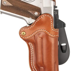 1791 GUNLEATHER 1911 – Funda de pala OWB CCW – Funda de cuero para pistola de cuero para cinturones – Compatible con modelos 1911 con cañones de 4 y 1791 GUNLEATHER 1911 – Funda de pala OWB CCW – Funda de cuero para pistola de cuero para cinturones – Compatible con modelos 1911 con cañones de 4 y
