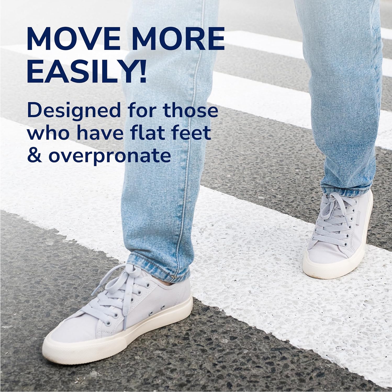 Dr. Scholl’s Plantillas de apoyo extra, absorción de impactos superior y soporte de arco reforzado para hombres grandes y altos para reducir la