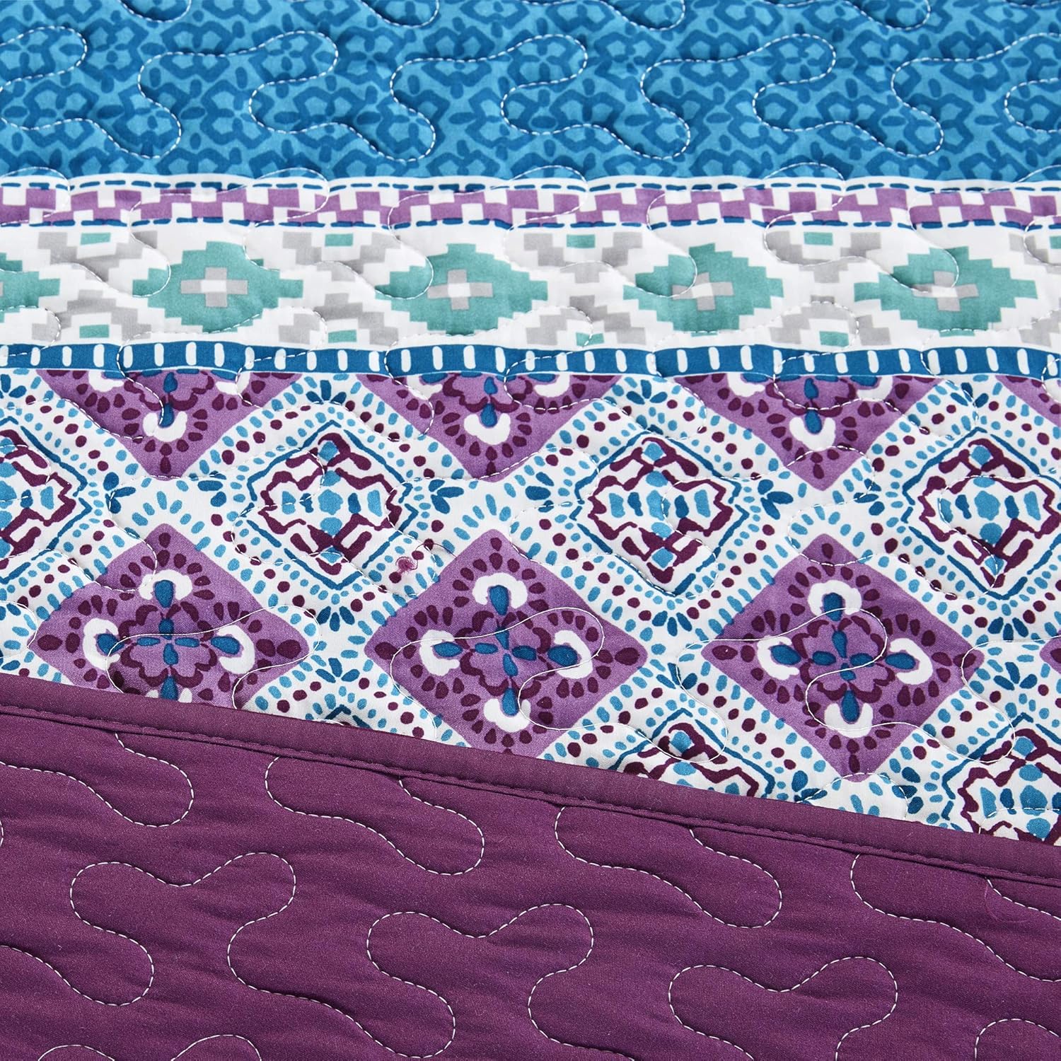 Intelligent Design Joni – Juego de funda para sofá cama, diseño bohemio casual, moderno, para todas las estaciones, con falda de cama, fundas a