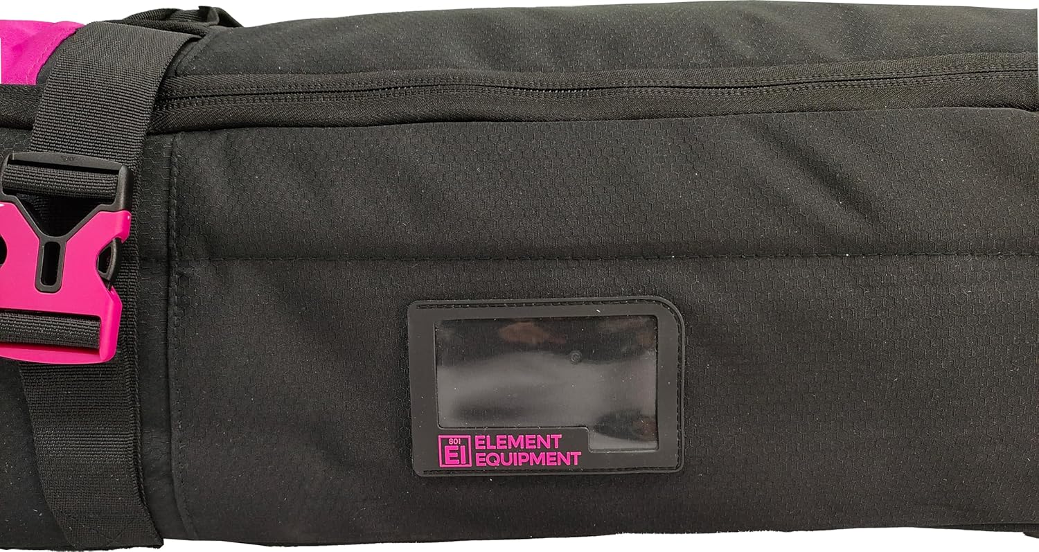Element Equipment Bolsa de esquí acolchada con ruedas Ultimate Double – Bolsa de viaje de doble rodillo de alta calidad