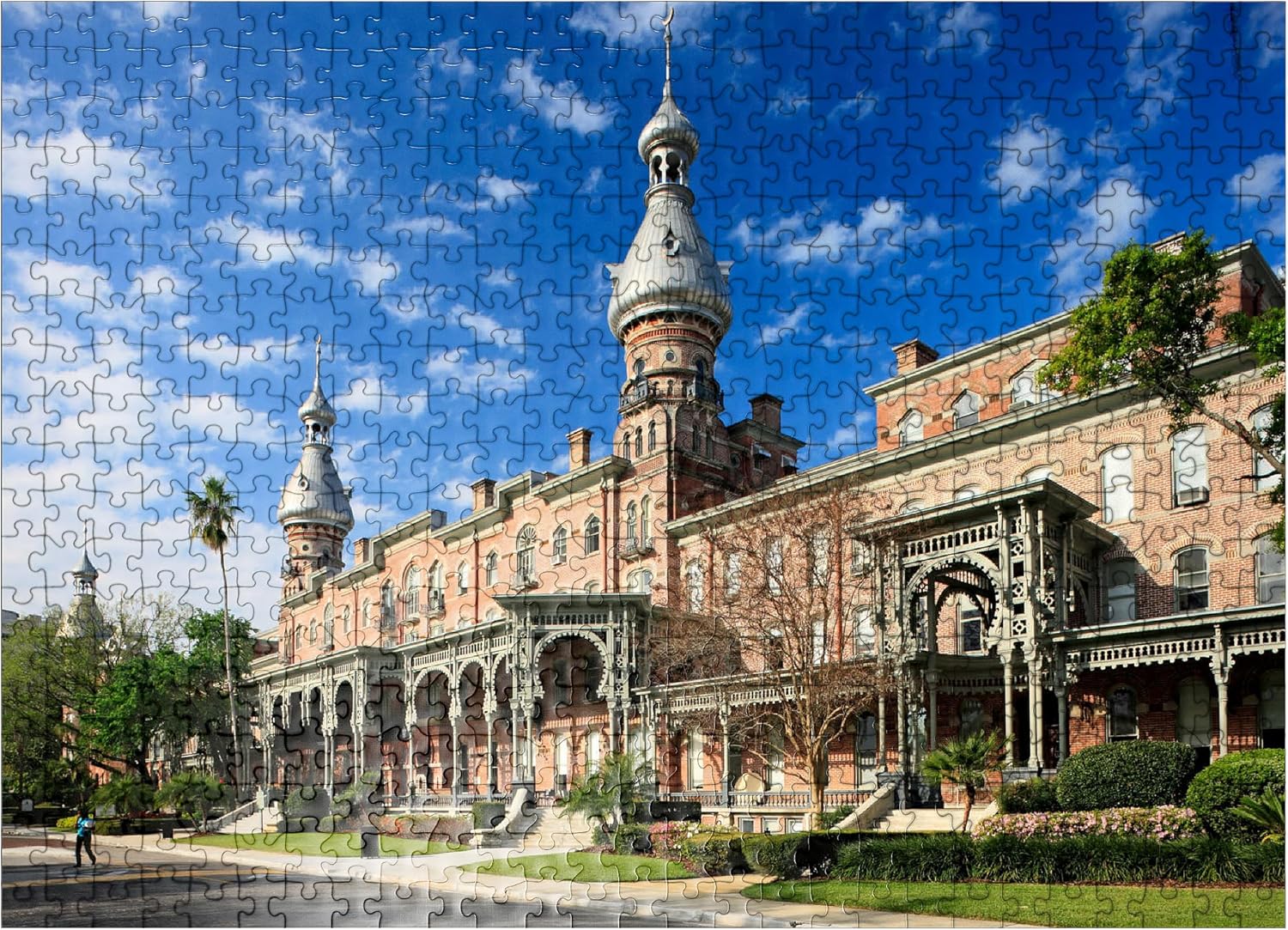 MyPuzzle Tampa Bay Hotel with Henry Plant Museum en Tampa On The Gulf Coast, Florida – Rompecabezas prémium de 500 piezas para adultos