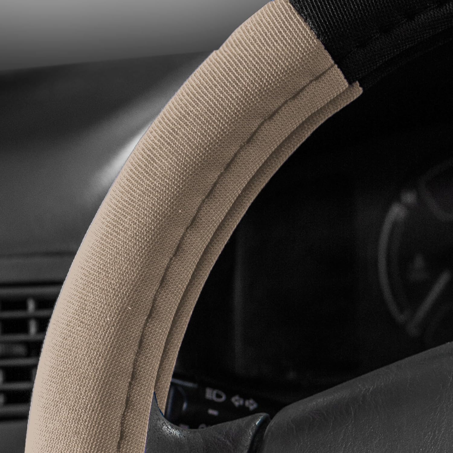 Cubierta para volante FH GROUP, Beige