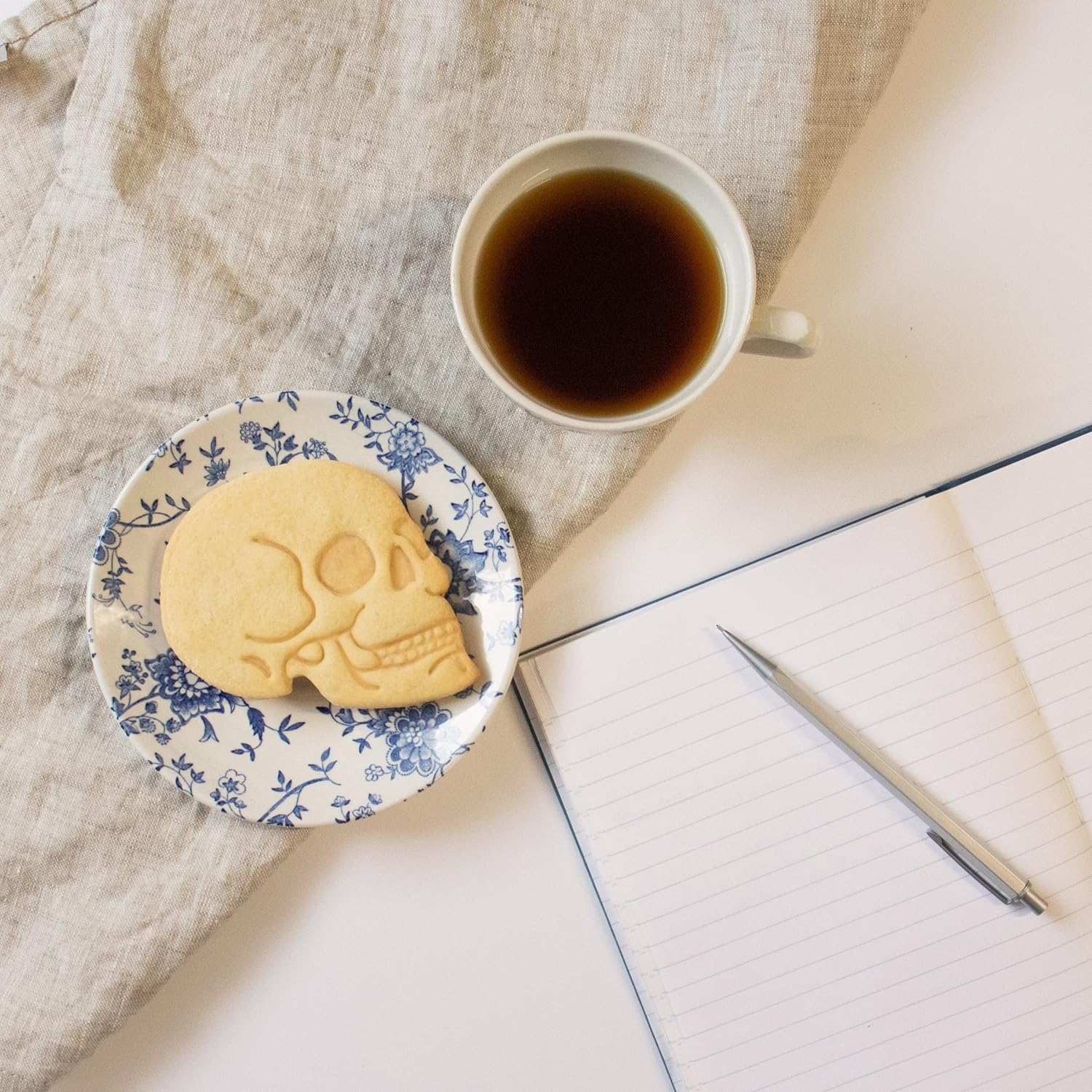 Cortador de galletas Anatómico Cráneo Humano, 1 pieza – Bakerlogy