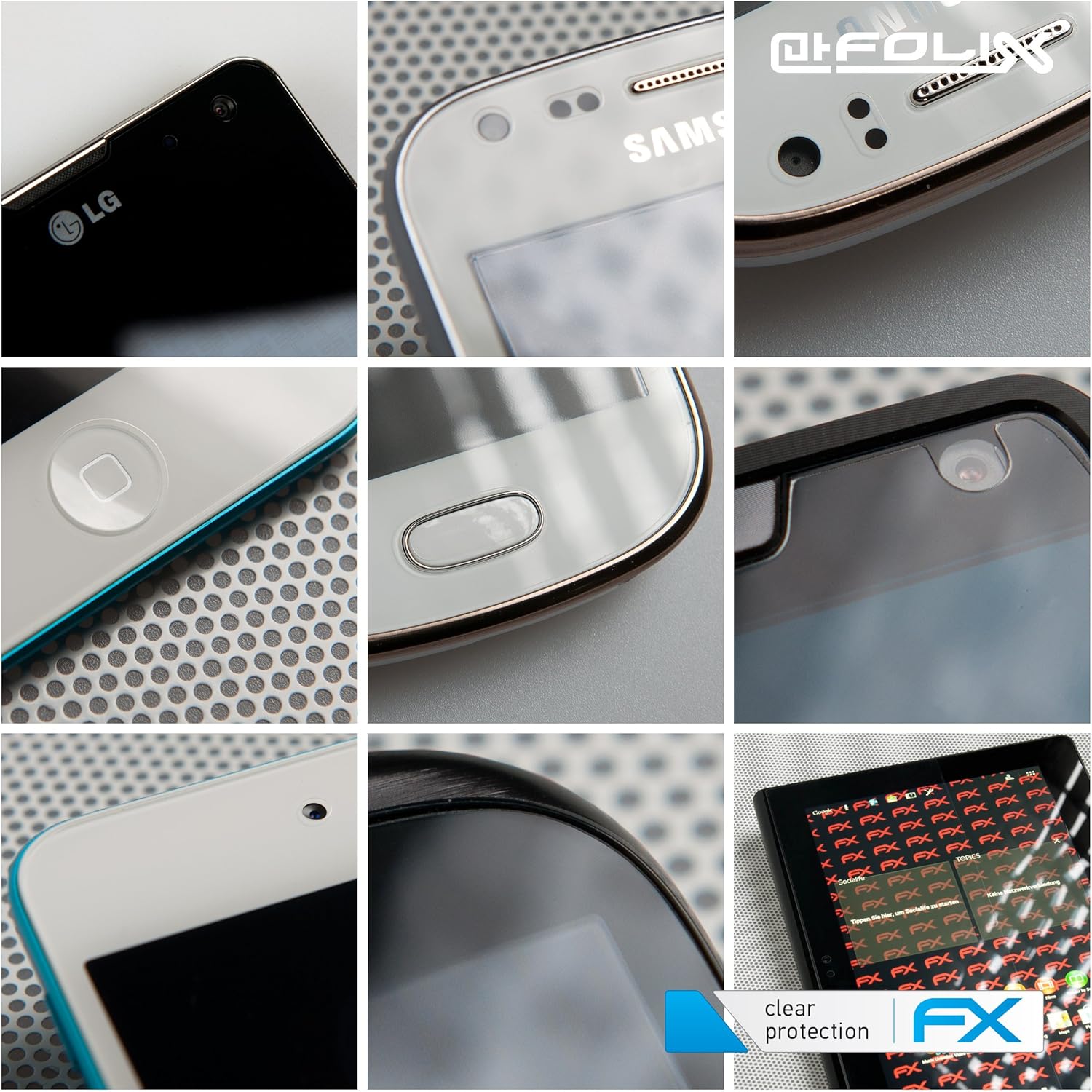 Película protectora de pantalla compatible con Suunto Eon Core Protector de pantalla, película protectora FX ultra transparente (3X)