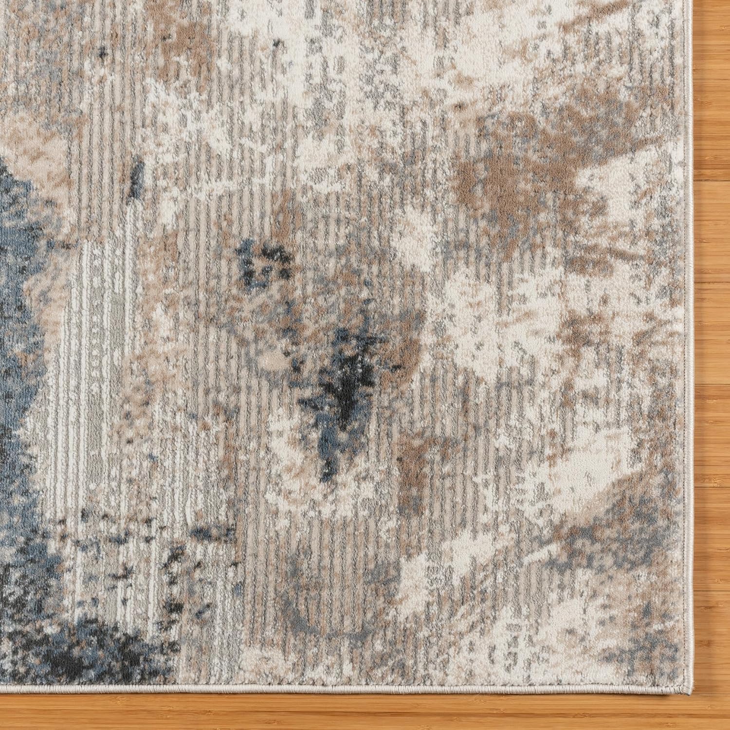 Gertmenian Alfombras clásicas de área tejidas para interiores, decoración abstracta bohemia del hogar, alfombra para sala de estar, cocina,