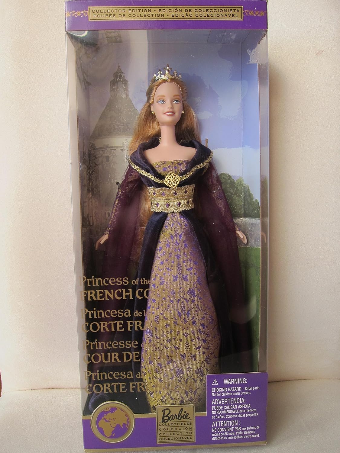 Muñecas del mundo Princesa de la Corte Francesa Barbie Doll