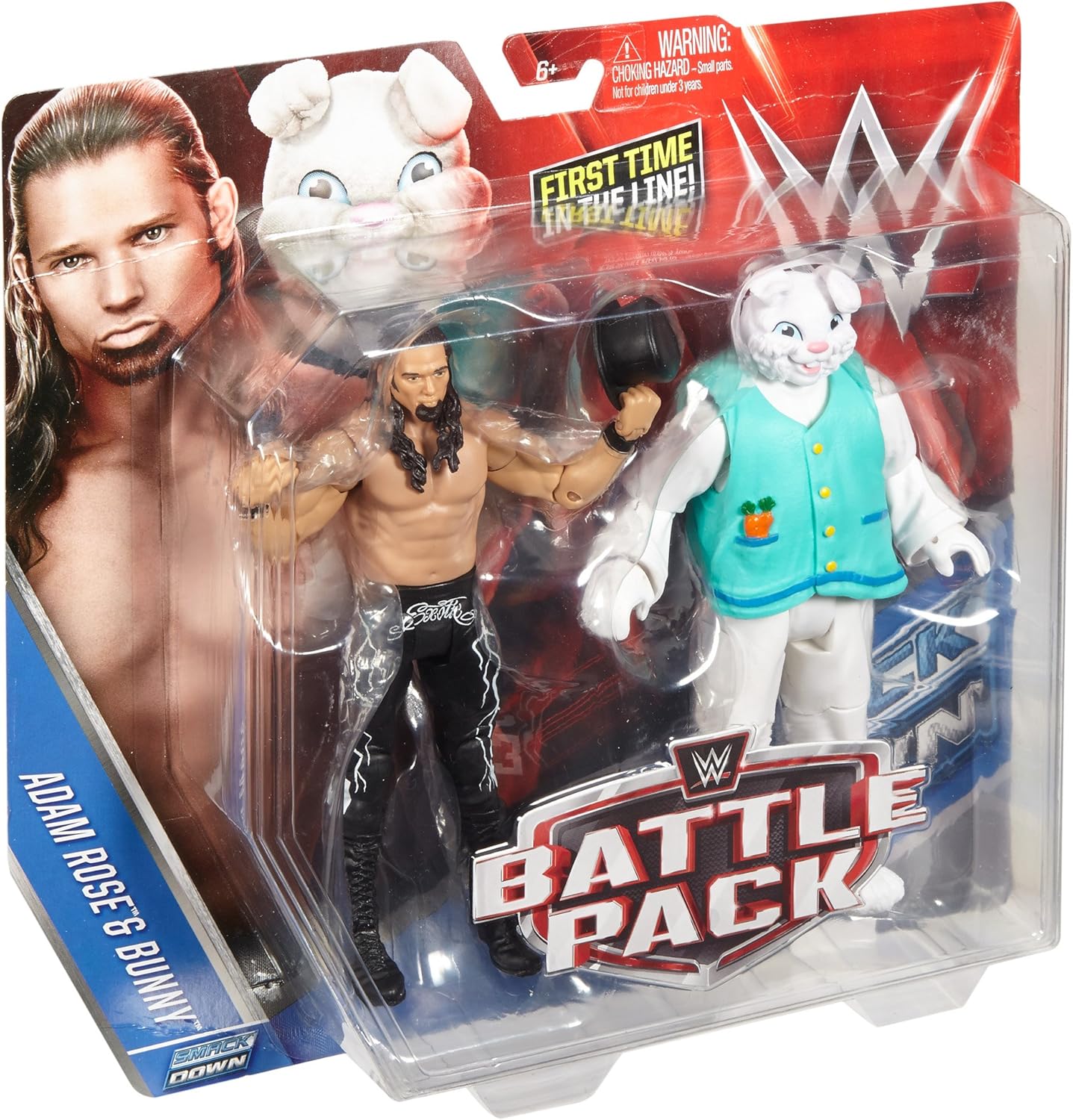 WWE Figura de John Cena de Trituradoras de 3 unidades