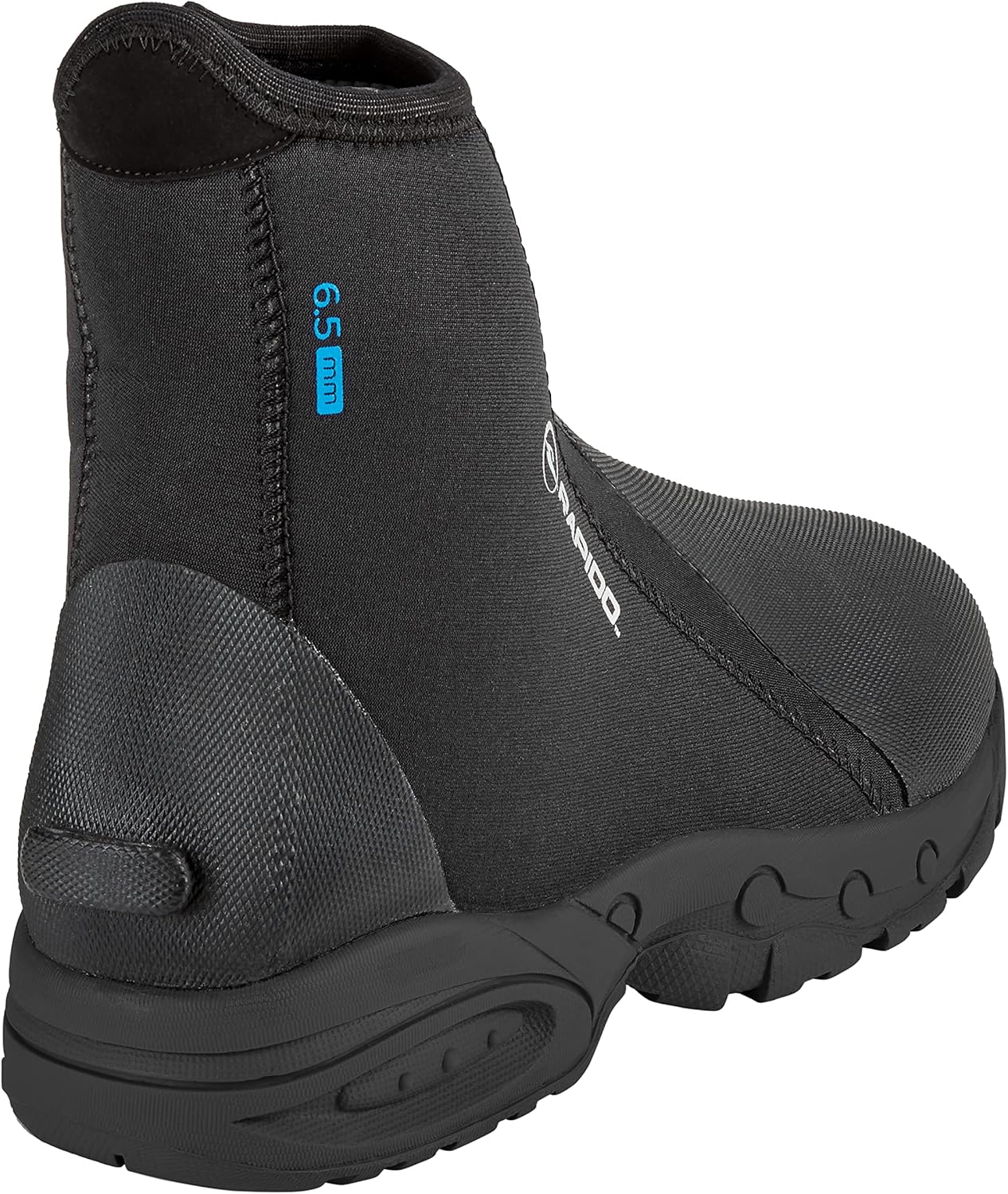 Phantom Aquatics Rapido Boutique Collection Propel – Botas de goma de neopreno con cremallera y suela dura de 0.236 in – Botines de buceo y pesca