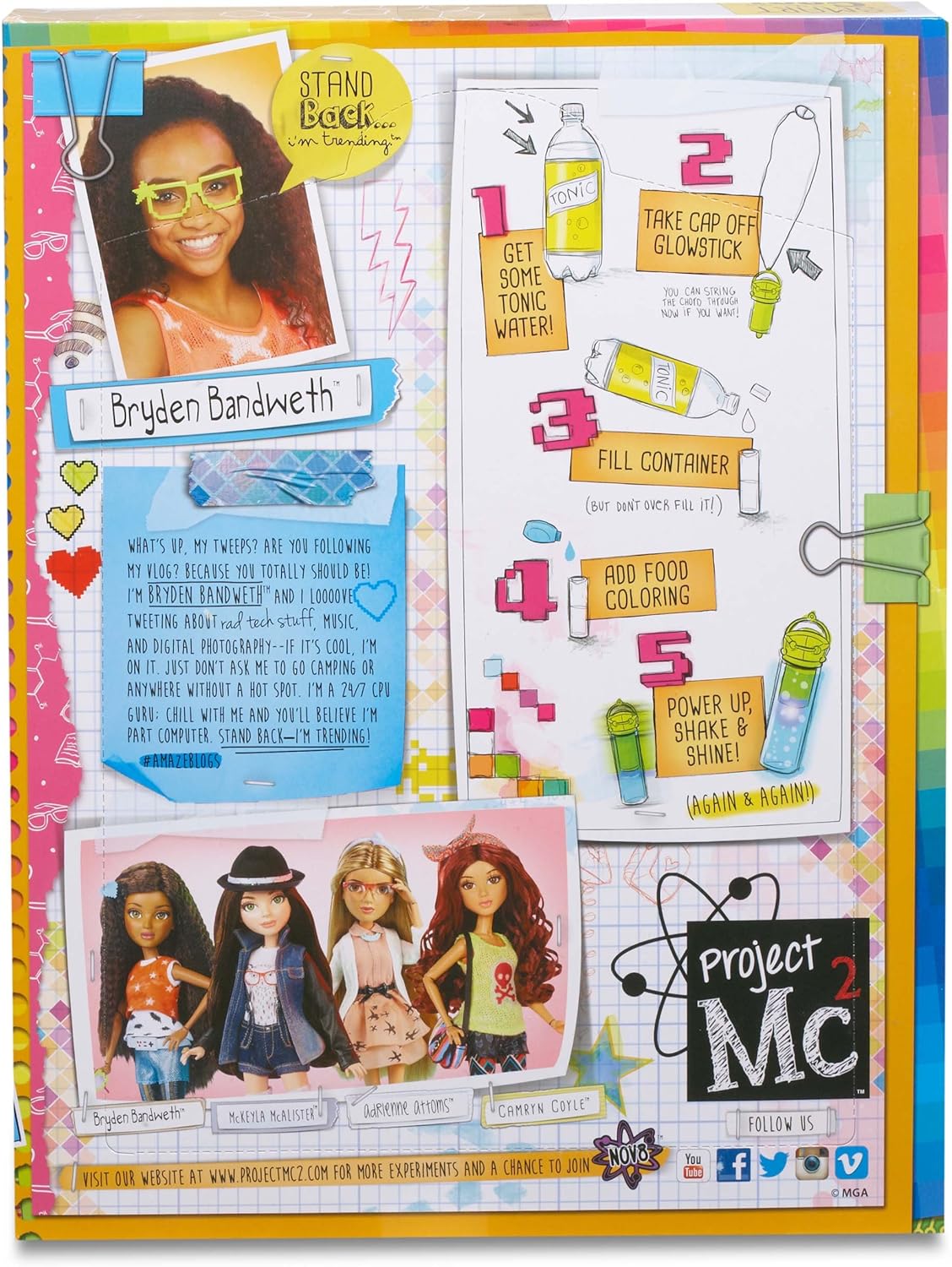 Project Mc2 Experimenta con la muñeca – Bryden’s Glow Stick