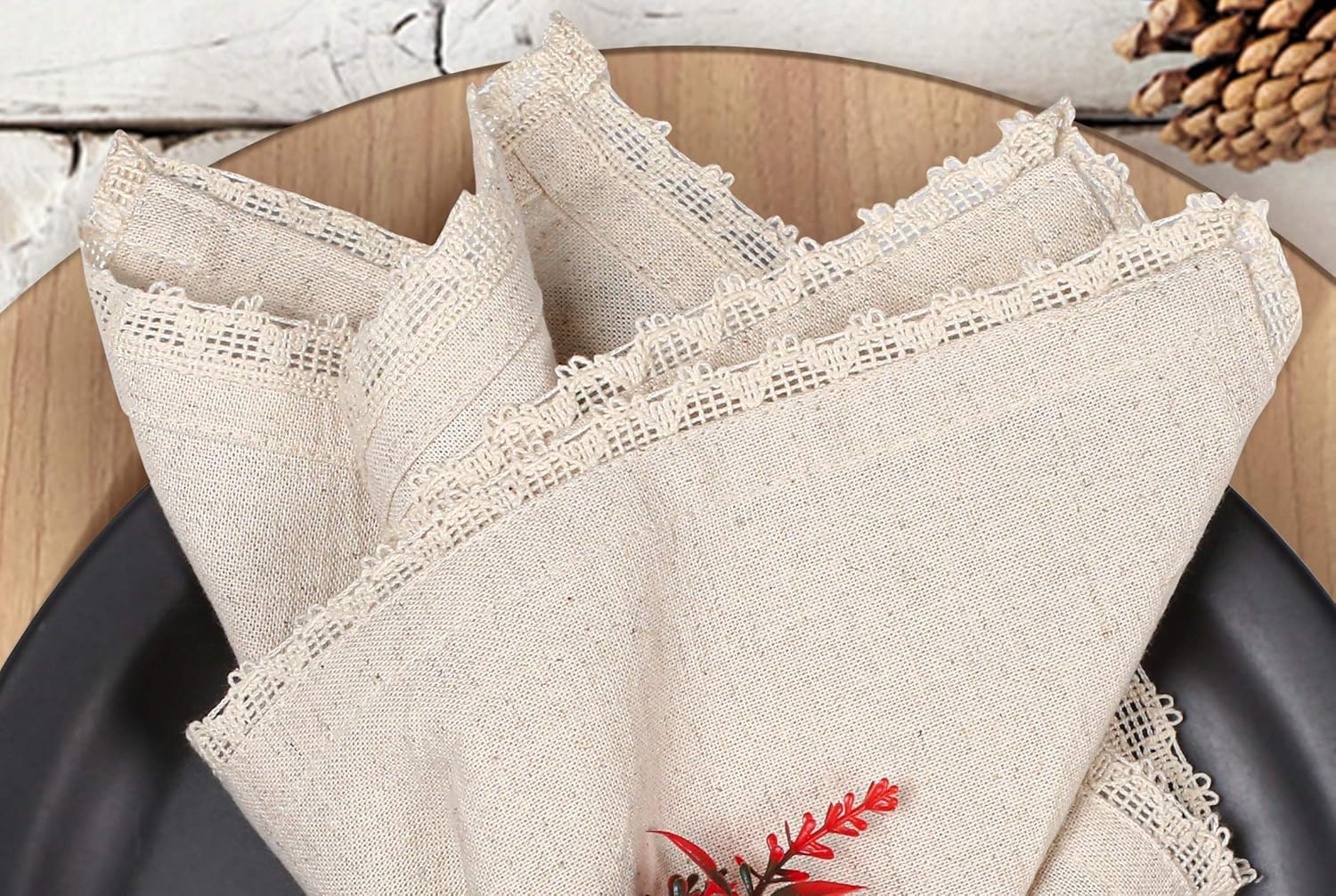 Servilletas de tela para comedor Bedding Craft